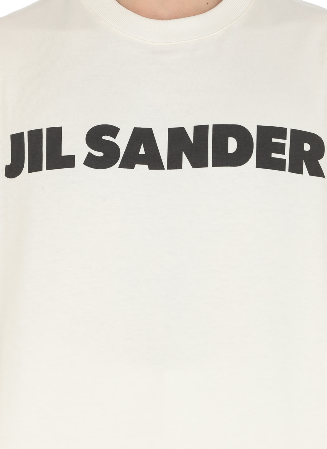 Shop Jil Sander T-shirt With Logo In White