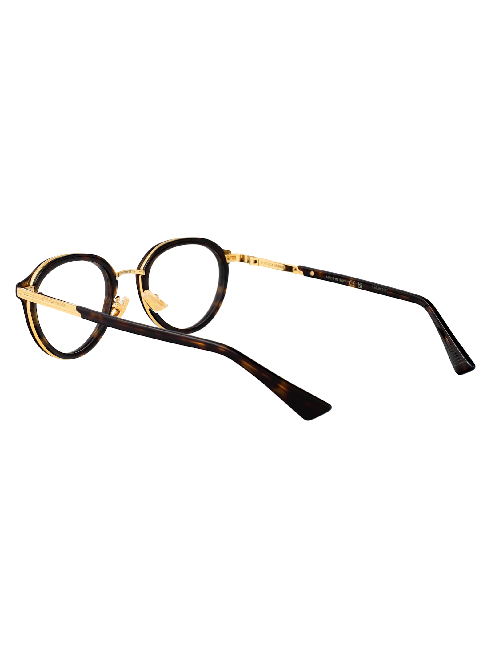Bottega Veneta Bv1375o Glasses In Black