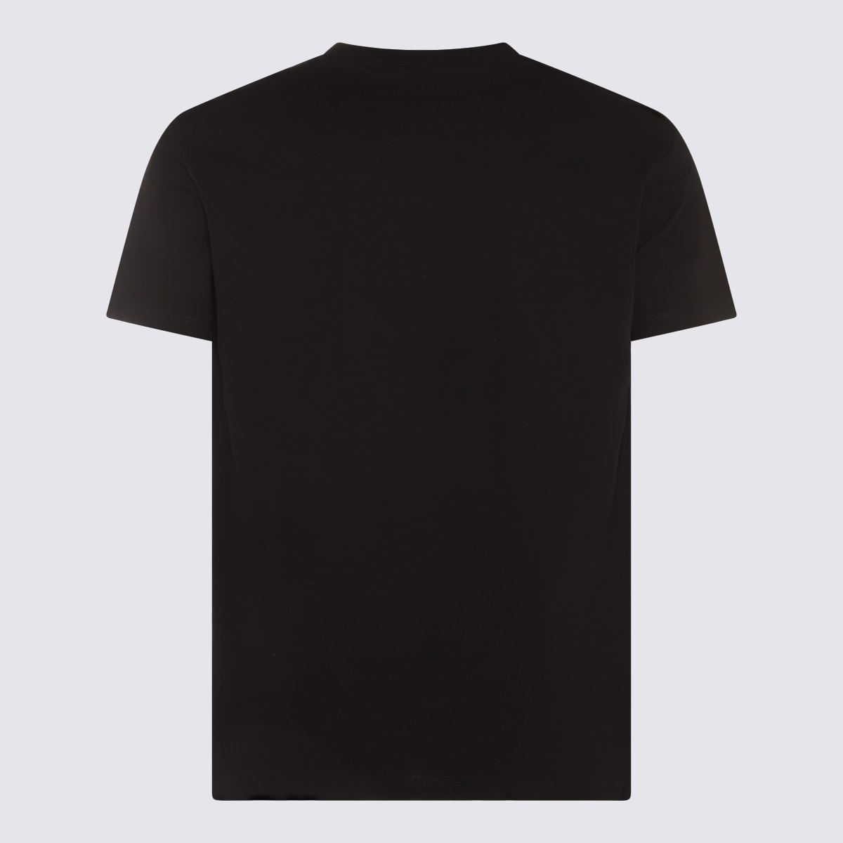 Shop Dsquared2 Black Multicolour Cotton T-shirt