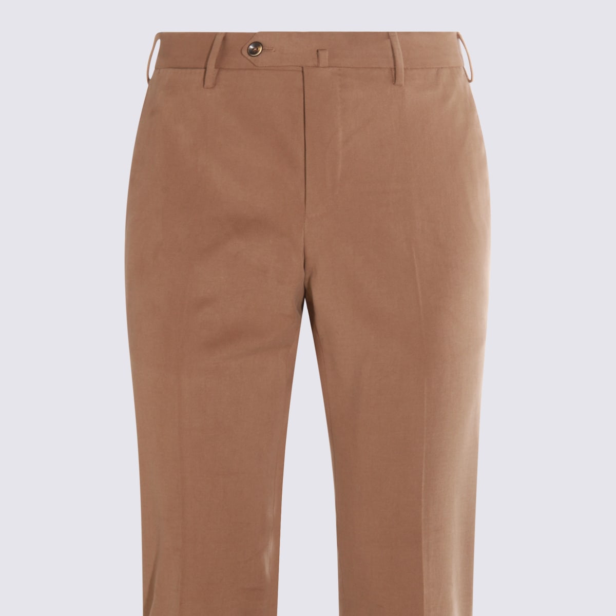 Incotex Relaxed Fit Trousers Featuring Pockets In Brown
