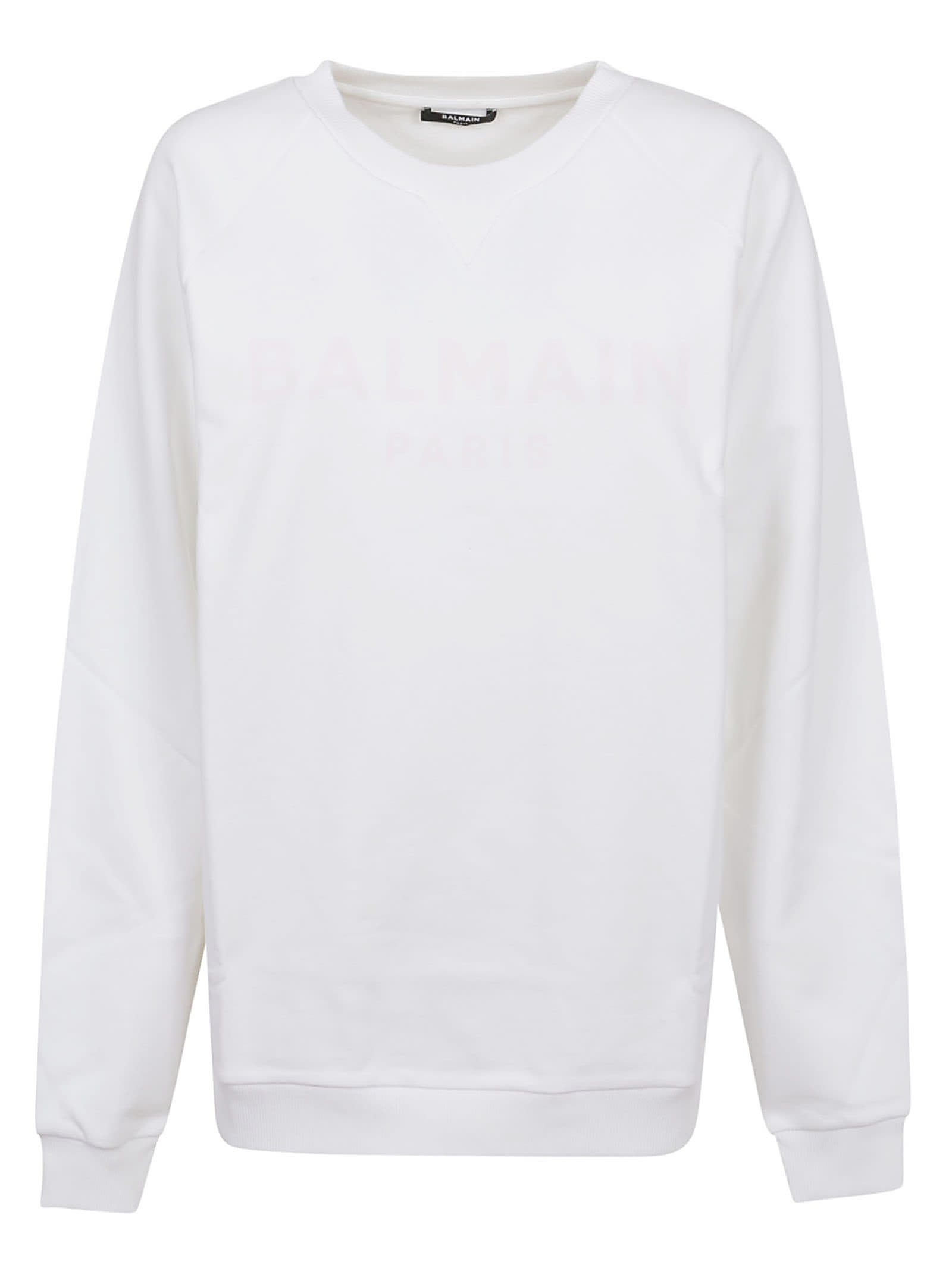 Balmain Printed Logo Sweatshirt - Eco Sustainable
