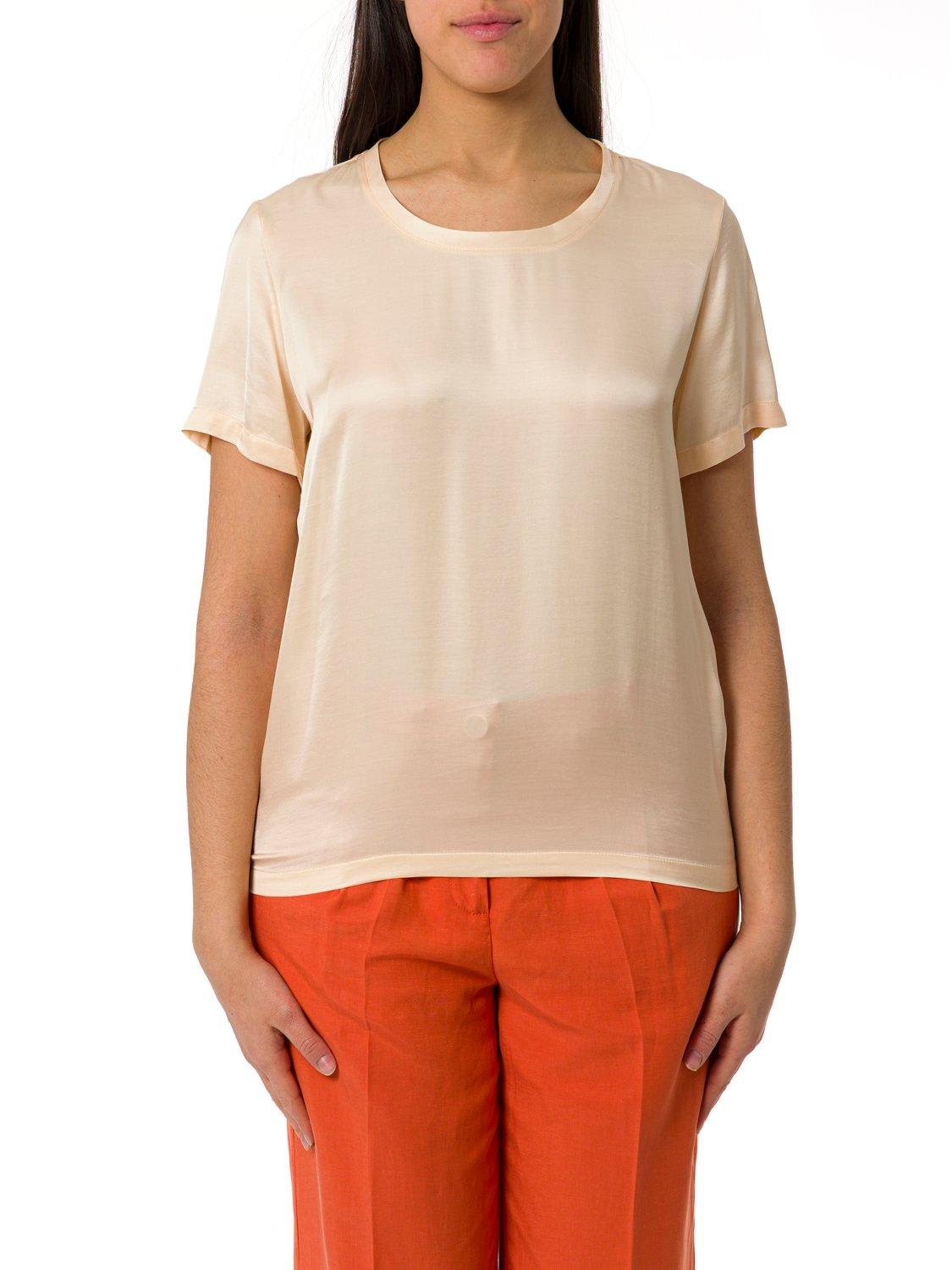 Liu •jo Satin Crewneck T-shirt Liu-jo