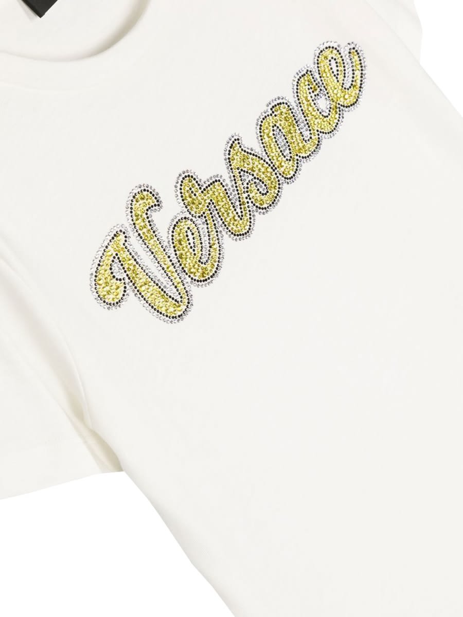 Versace Mc T-shirt In White