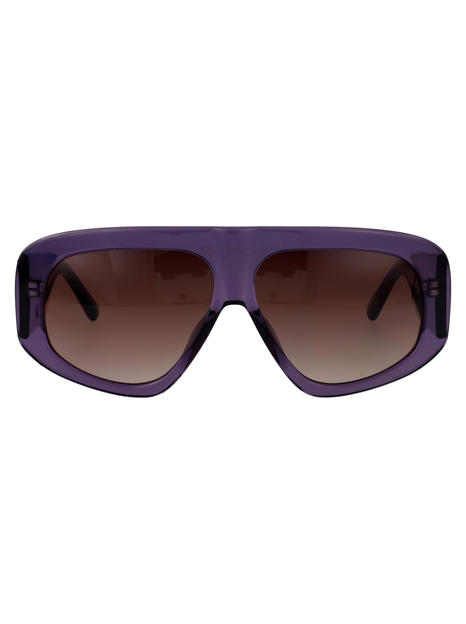 Attico Milano Sunglasses In Purple