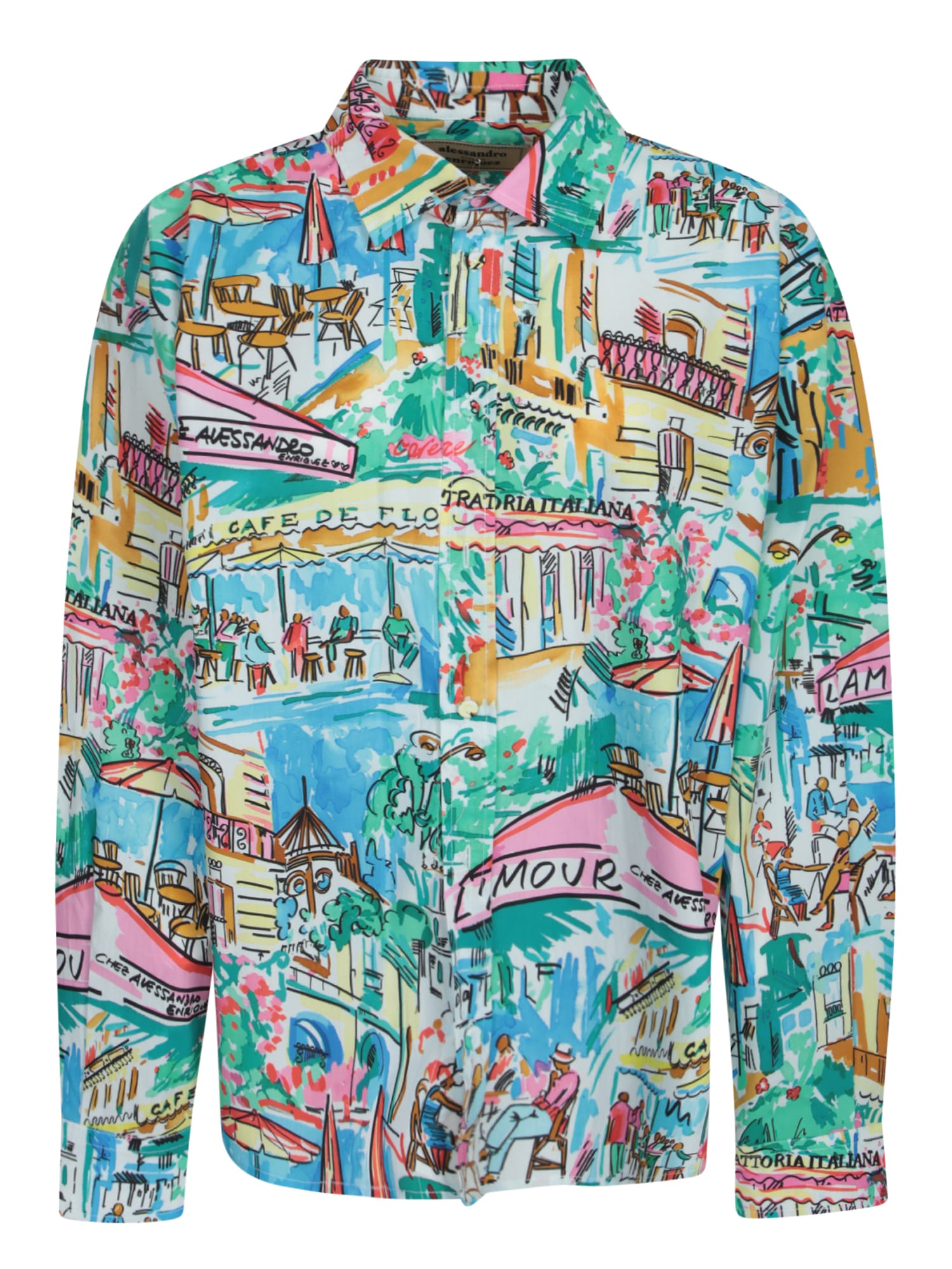 â Cafã De Floreâ Multicolor Shirt