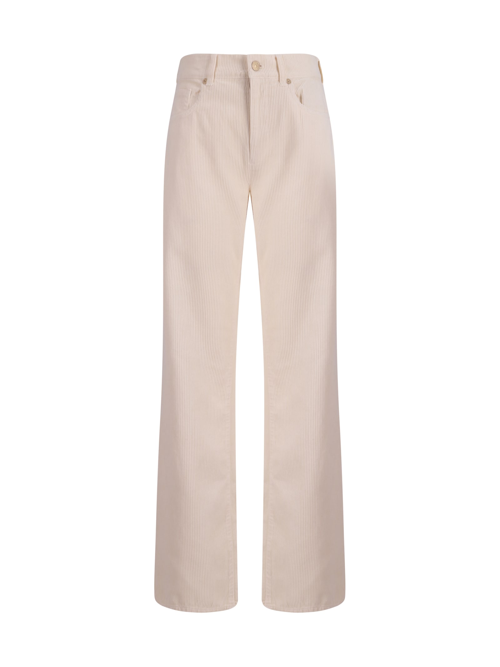 Shop 7 For All Mankind Pants In White