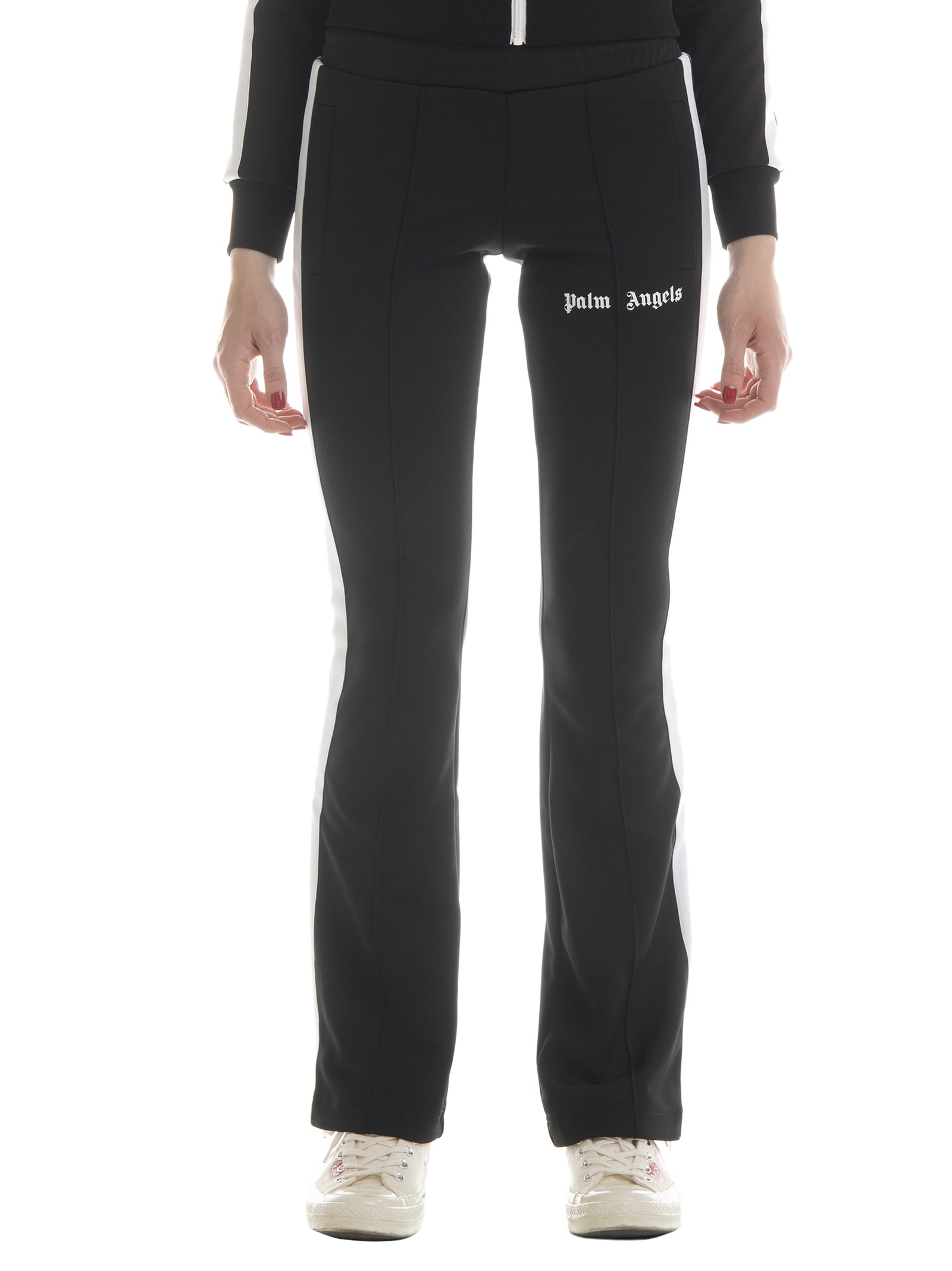 skinny leg track pants