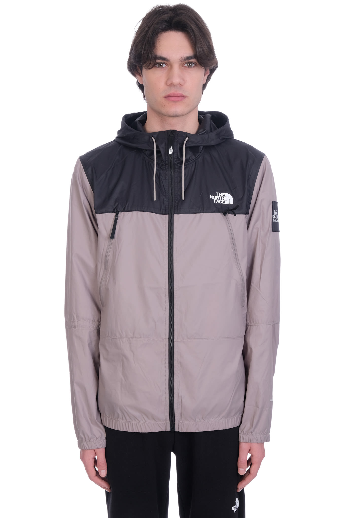 The North Face Casual Jacket In Grey Polyamide