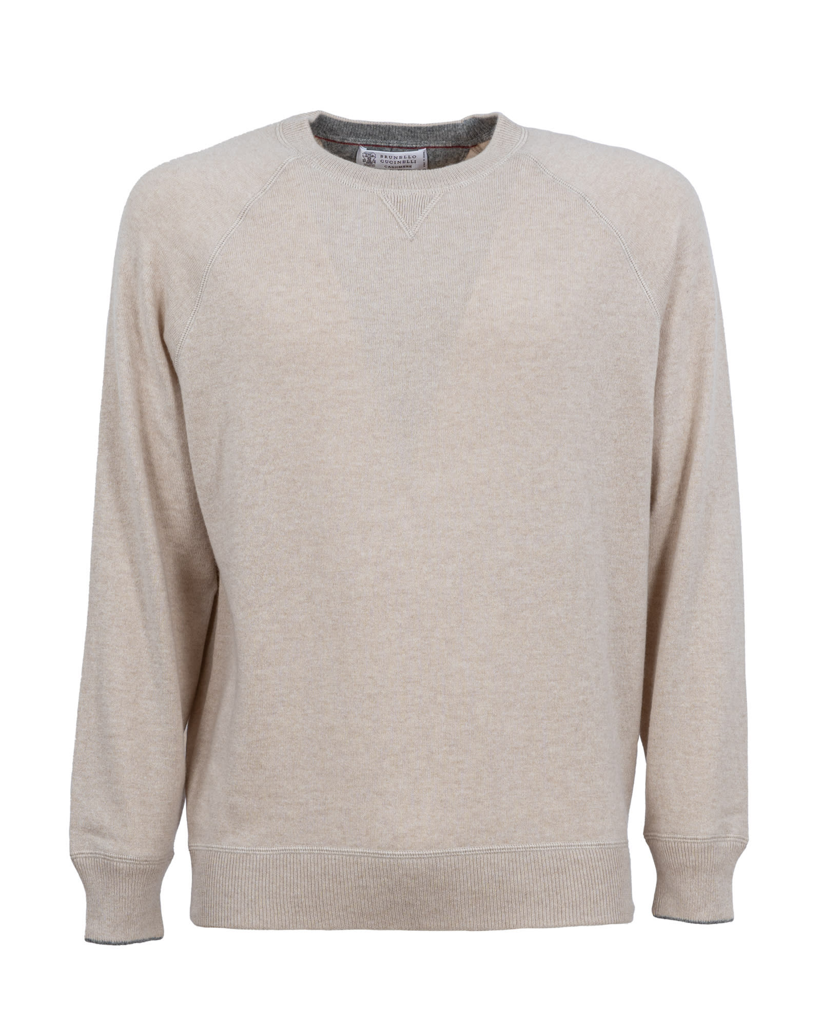 Brunello Cucinelli cashmere sweatshirt-style sweater