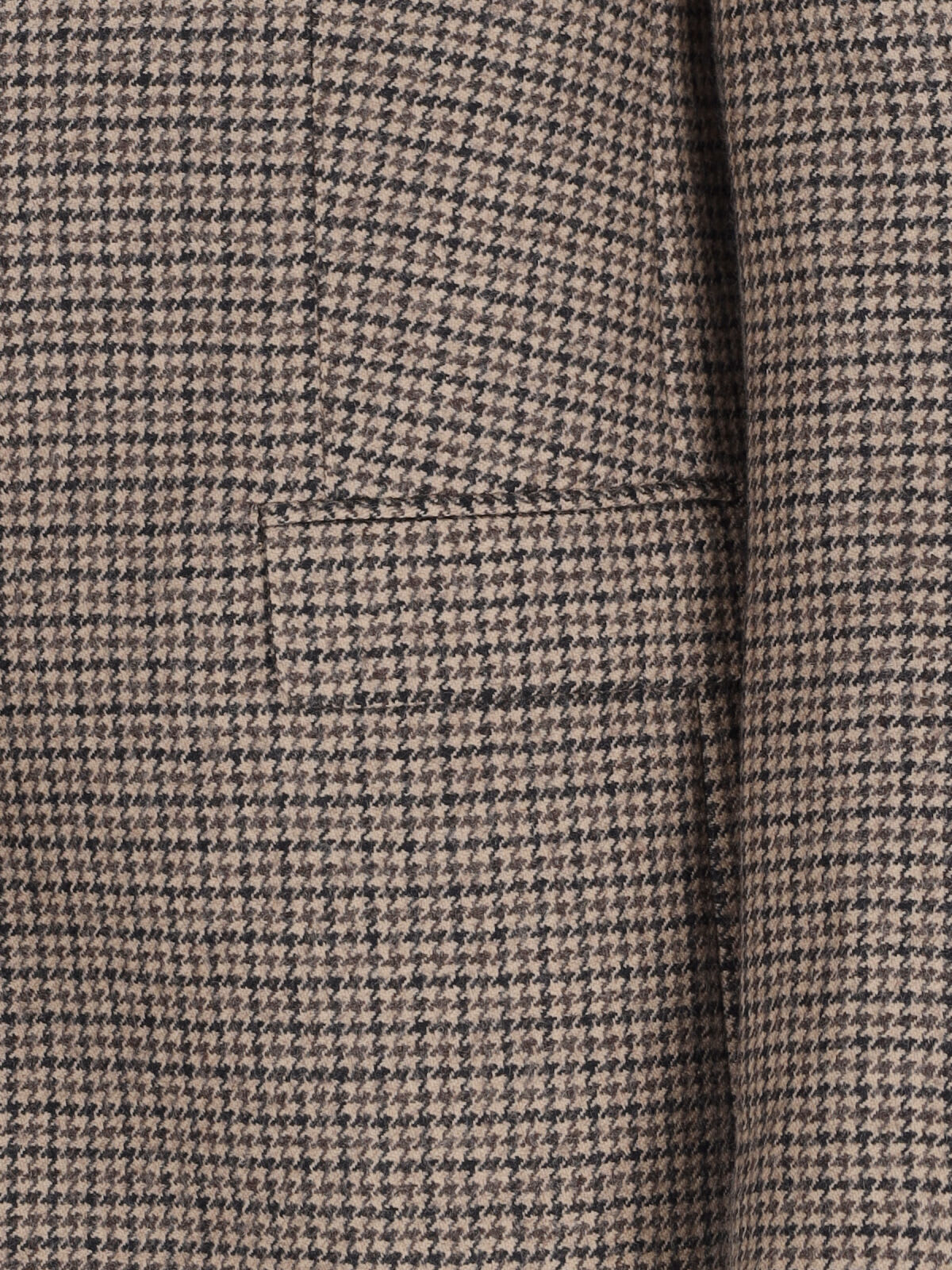 Shop Tagliatore Houndstooth Blazer In Brown