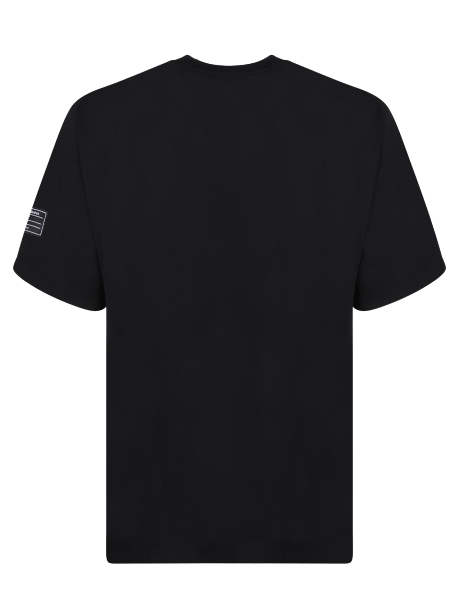 Shop Dolce & Gabbana Logo Black T-shirt