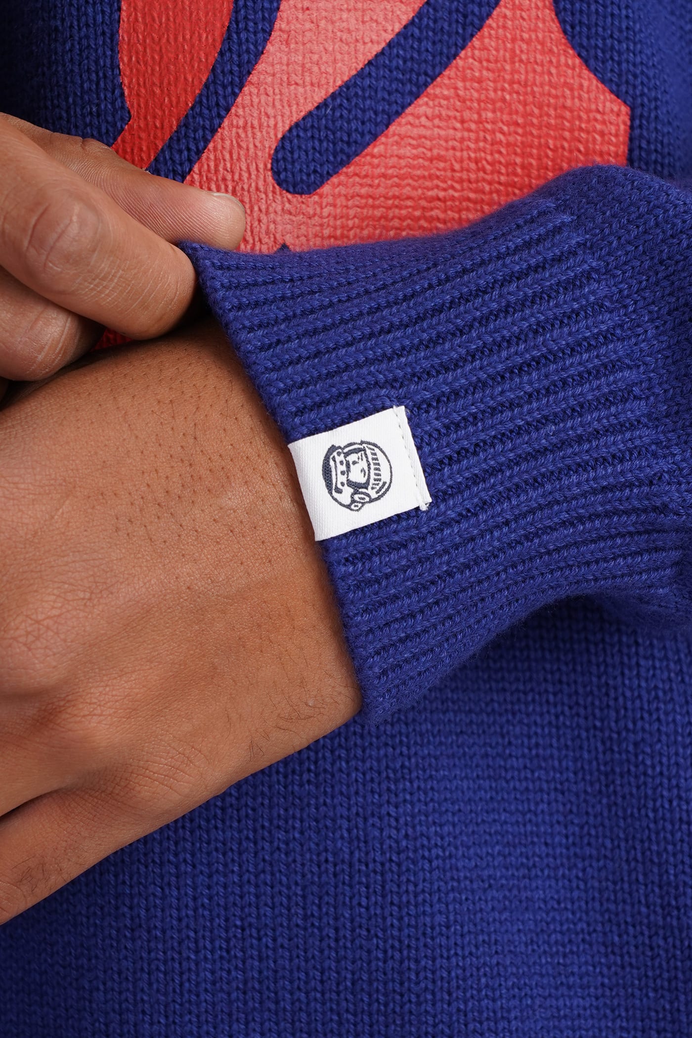 Shop Billionaire Boys Club Knitwear In Blue Cotton