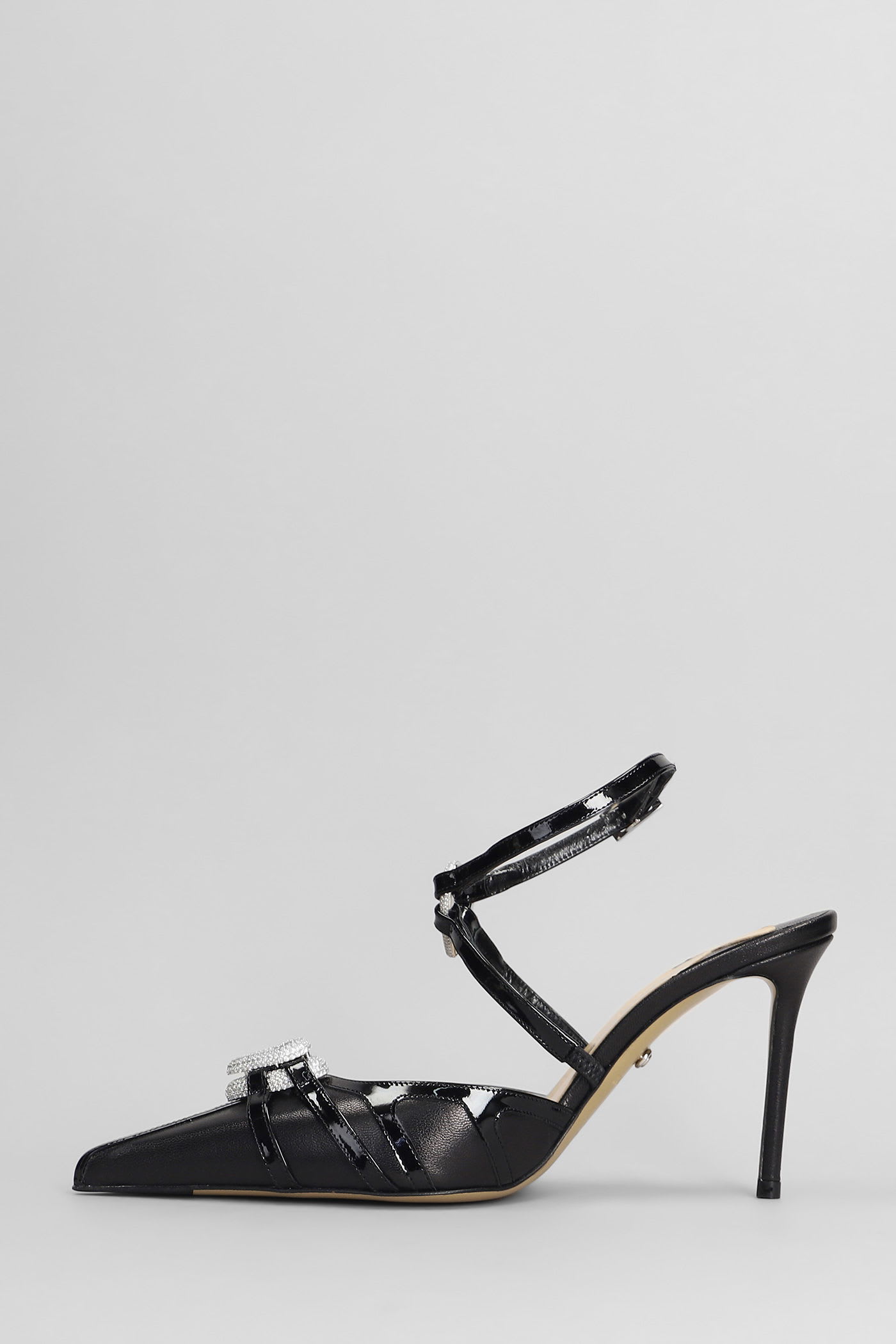 Mach &amp; Mach Double Heart Pumps In Black