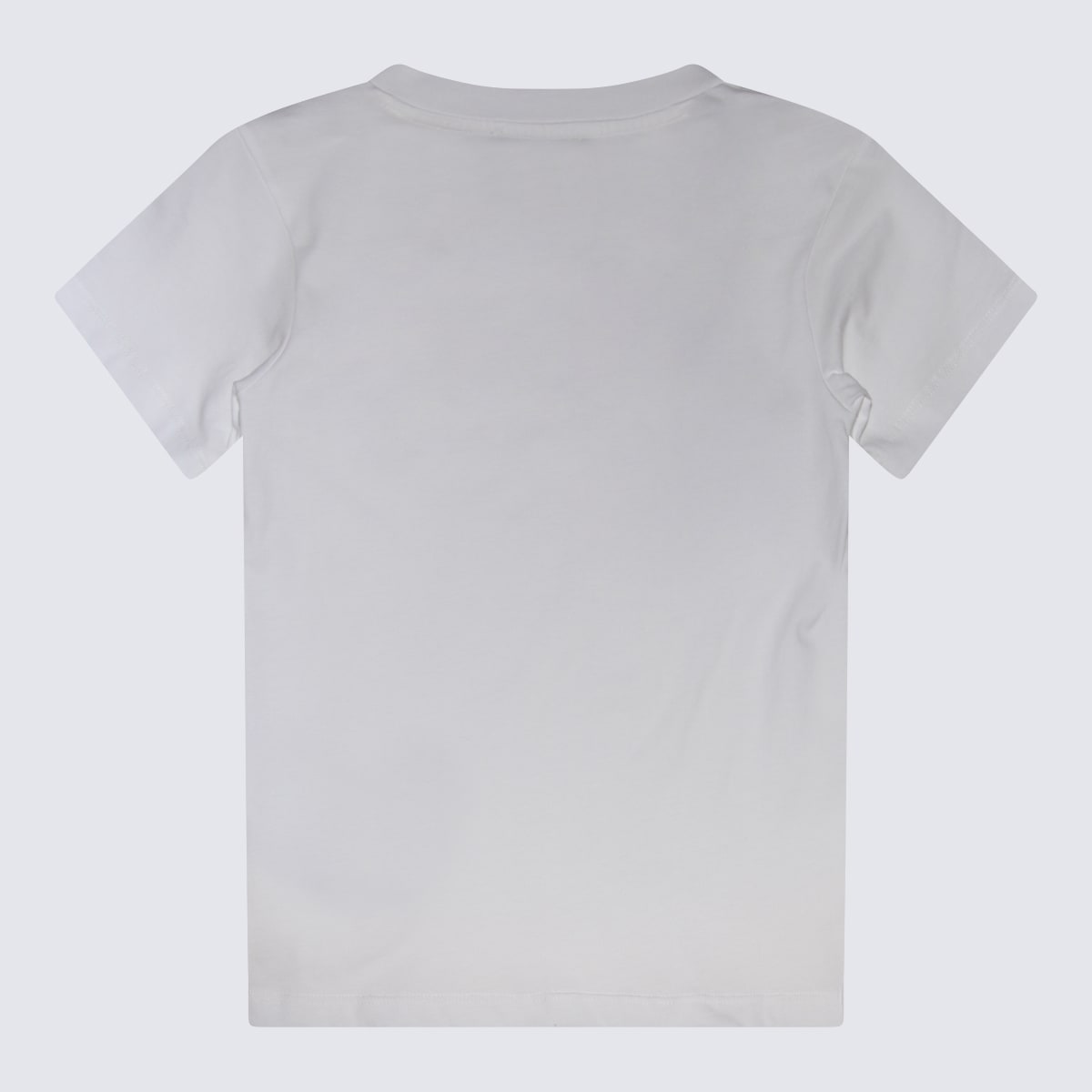 Shop Balmain White And Black Cotton T-shirt