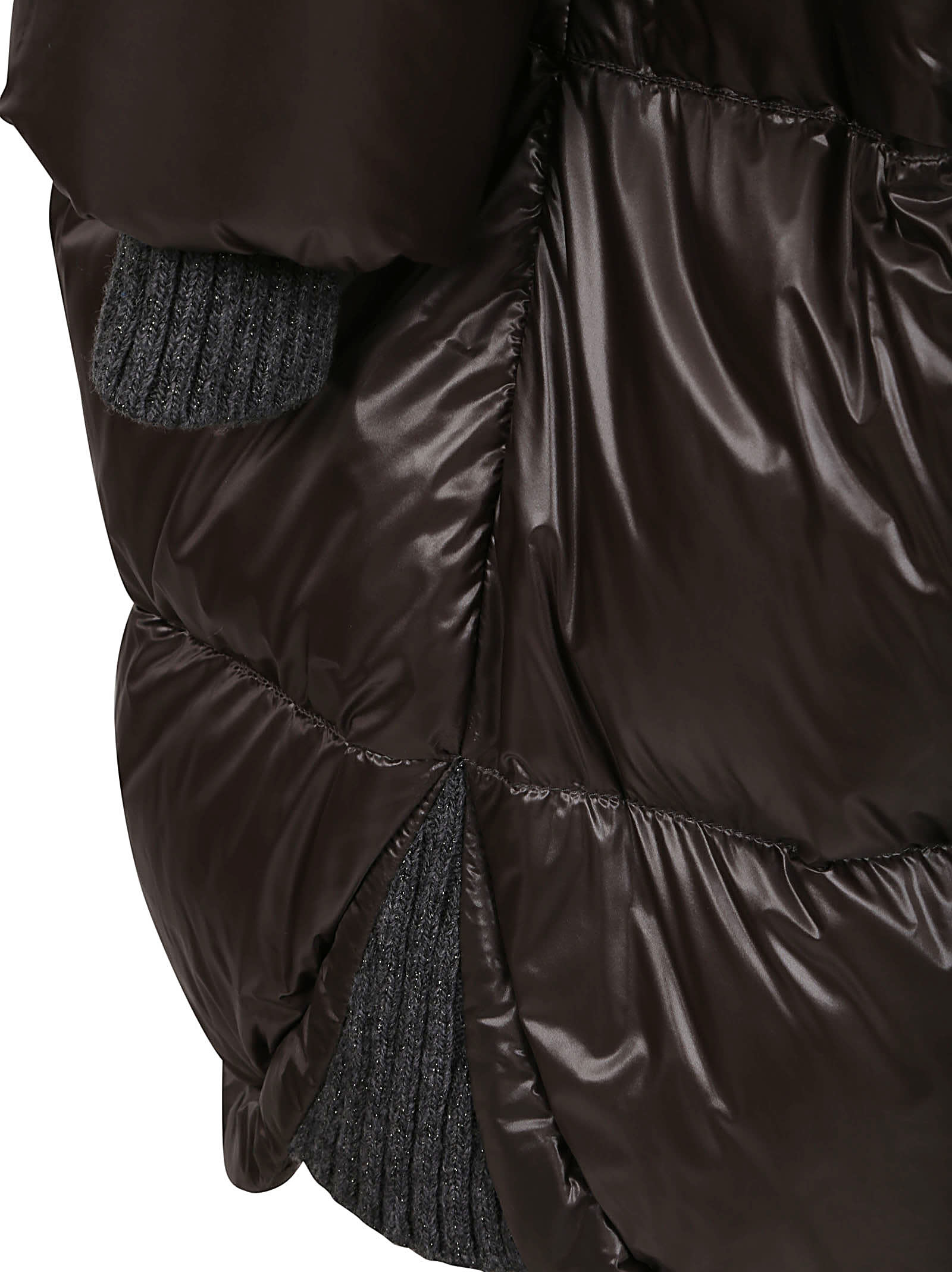 Herno Parka Down Jacket In Grey