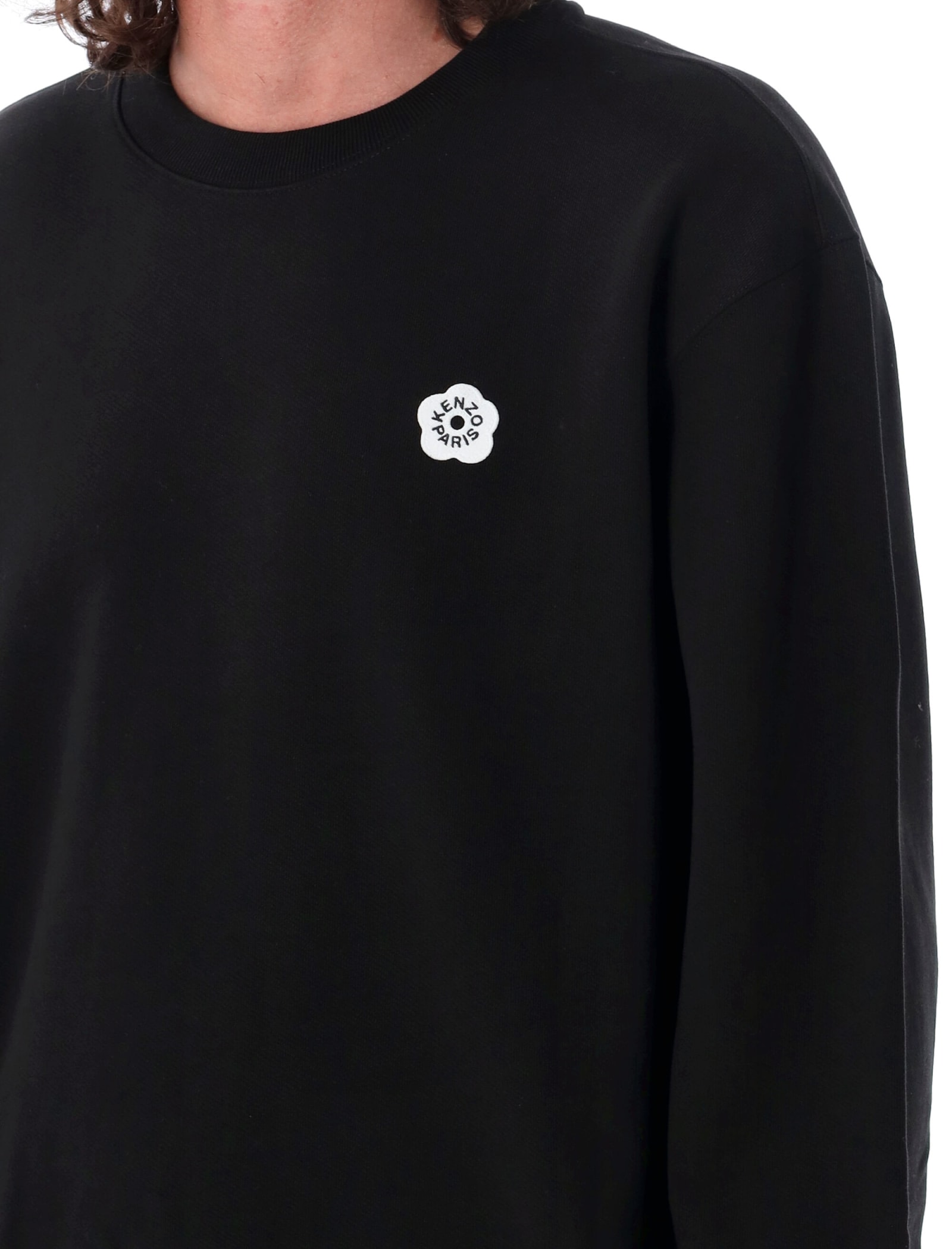 Shop Kenzo Gots Boke 2.0 Crewneck In Black