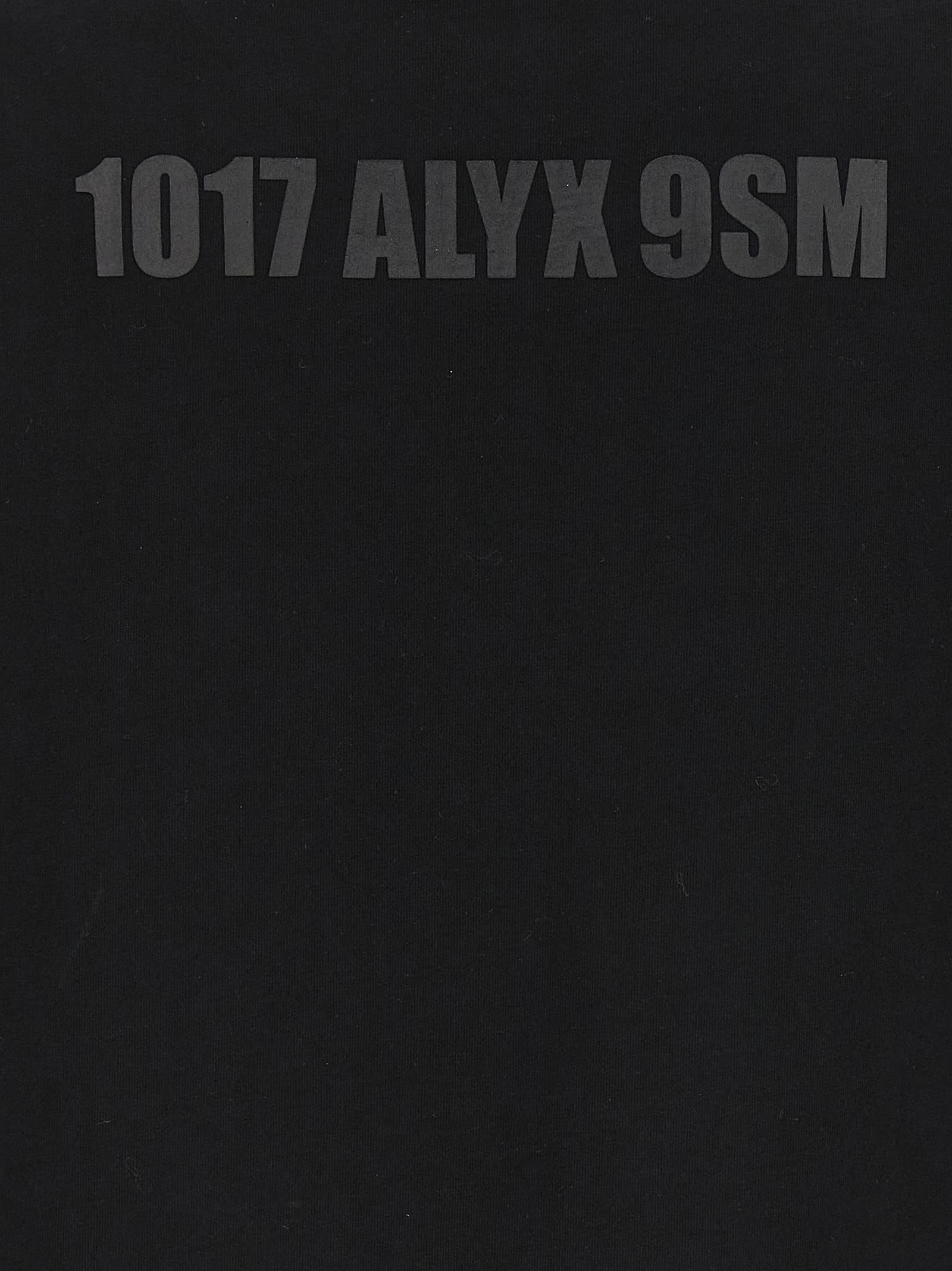 Shop Alyx Logo Print T-shirt In White/black