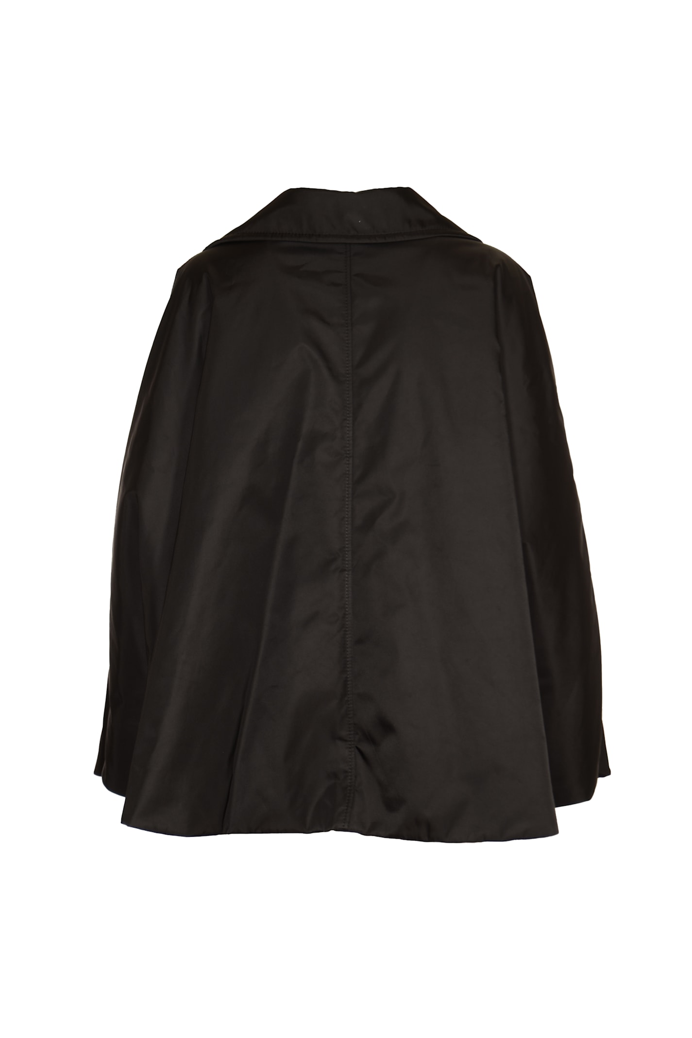 Shop Marni Recycled Nylon Twill Coat In Black