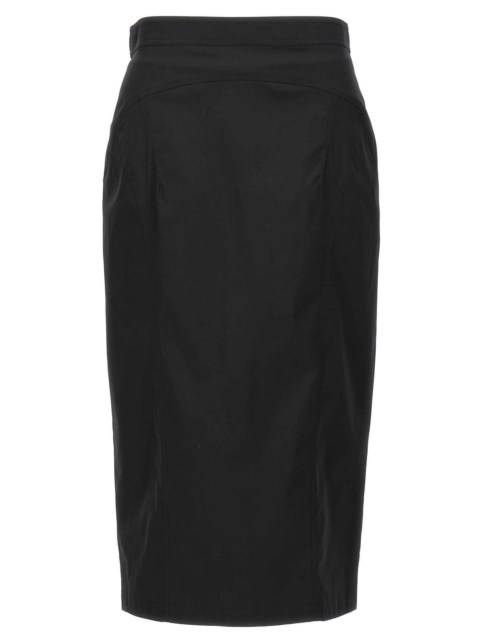 Shop N°21 Longuette Skirt In Black