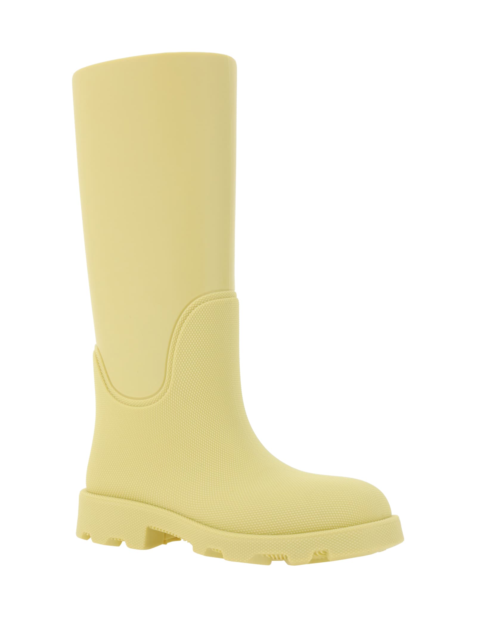 Shop Burberry Marsh High Boots In Cream