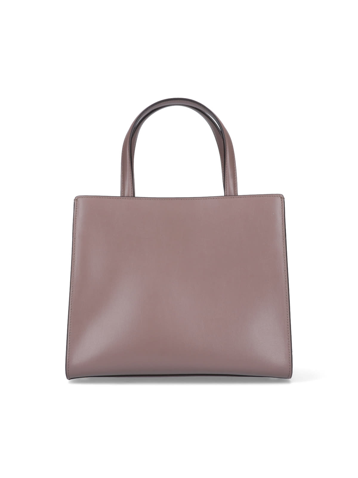 Shop Ferragamo Vara Bow Tote Bag In Taupe