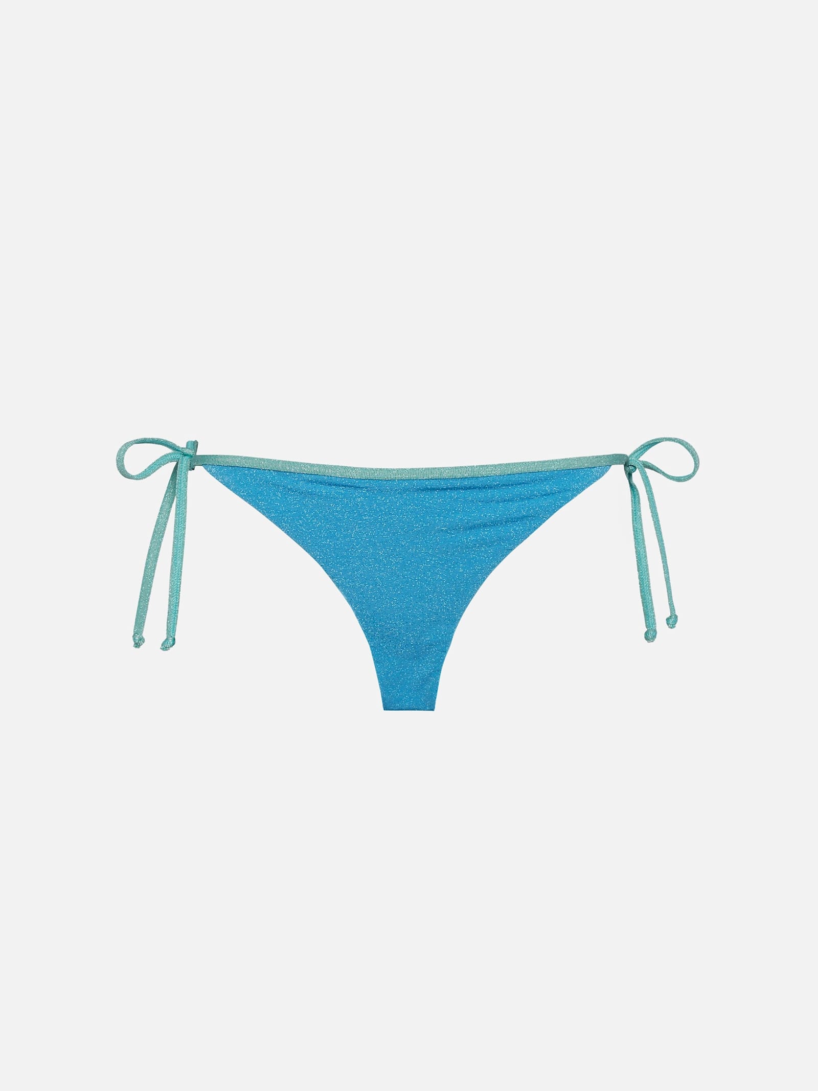 Woman Lurex Cheeky Swim Briefs Virgo