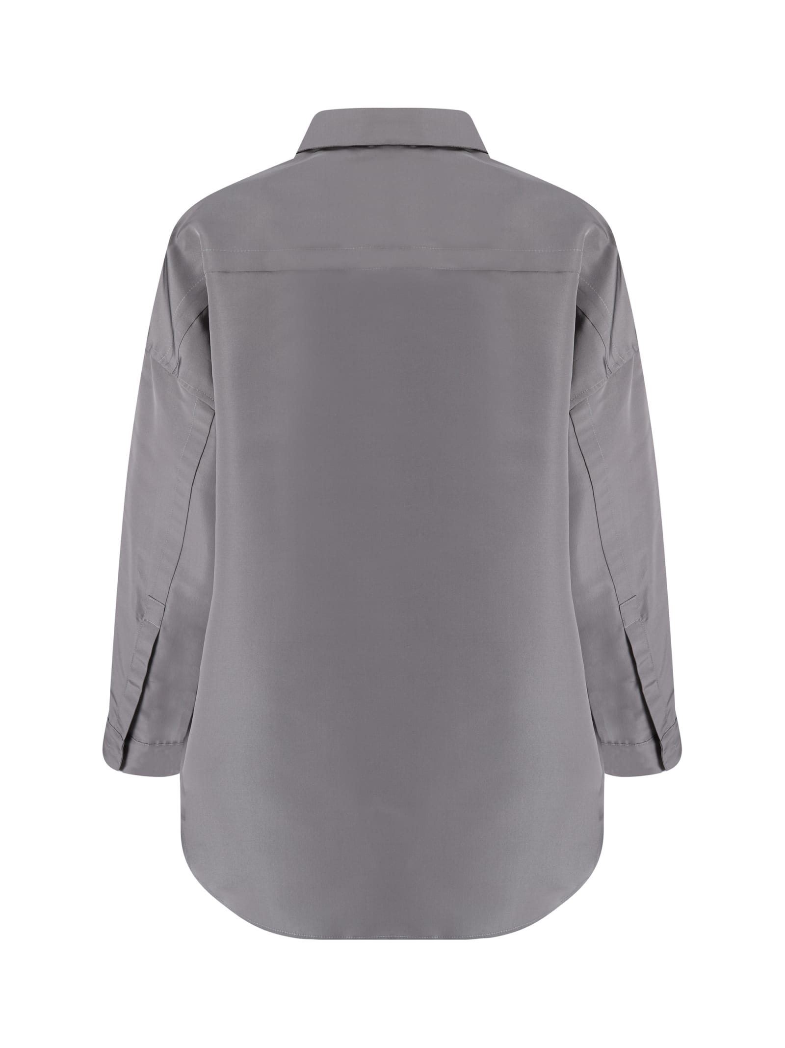 Shop Valentino Jacket In Grigio Chiaro