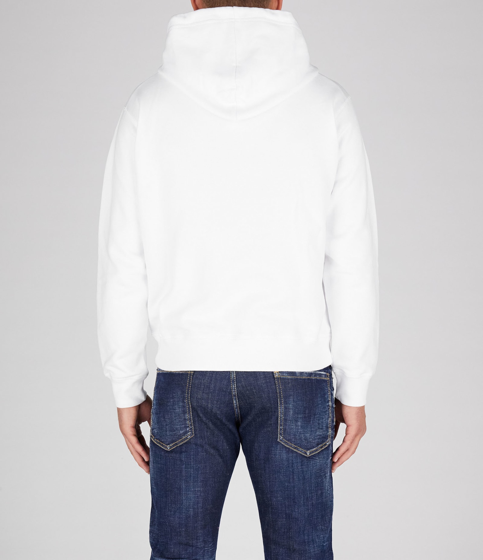 Shop Dsquared2 Sweatshirt In White