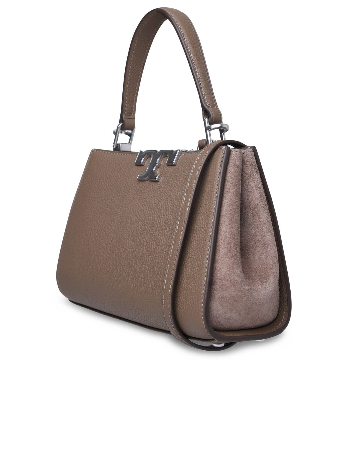 Tory Burch Eleanor Mini Satchel In Brown