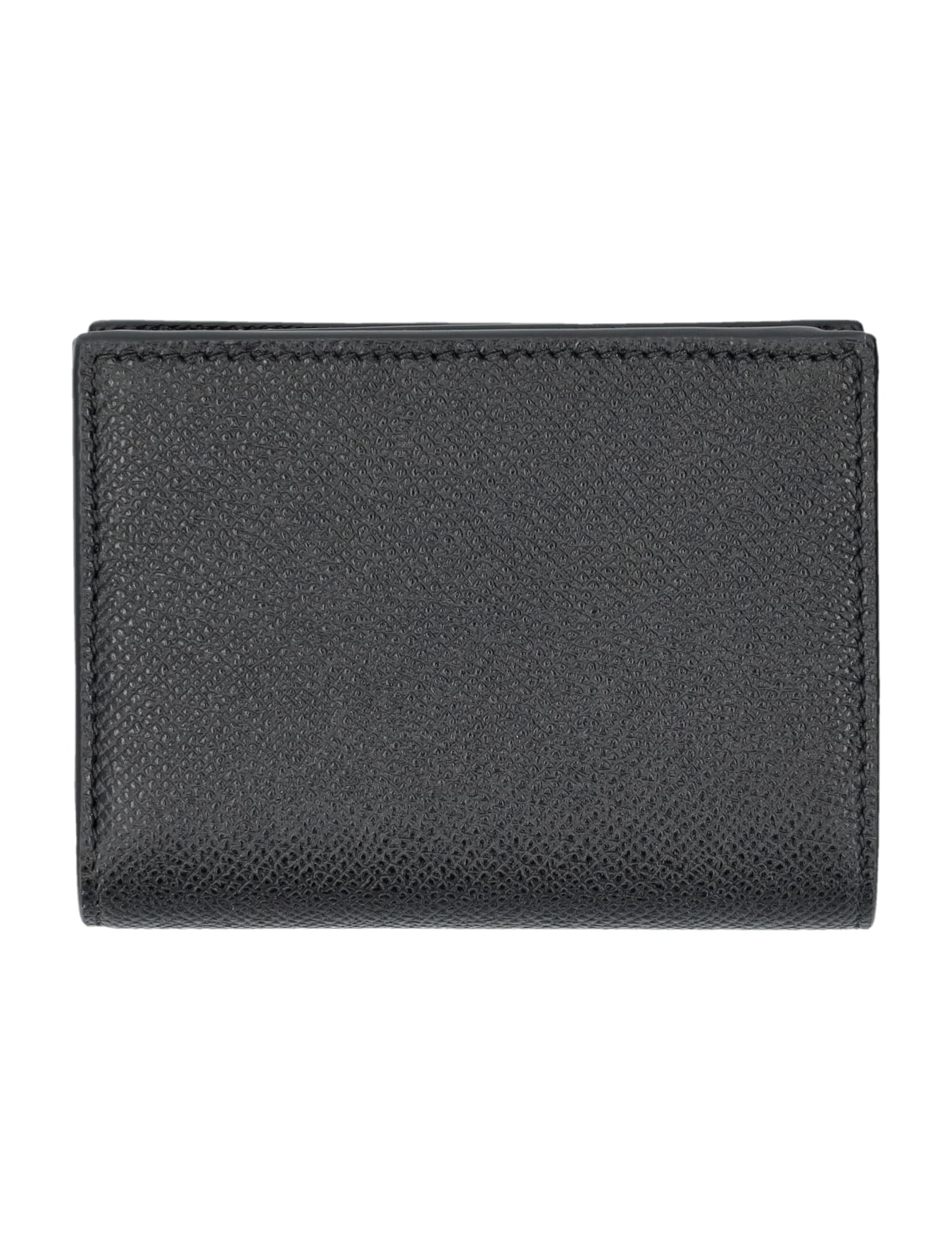 Shop Ferragamo Vara Bow Wallet In Nero