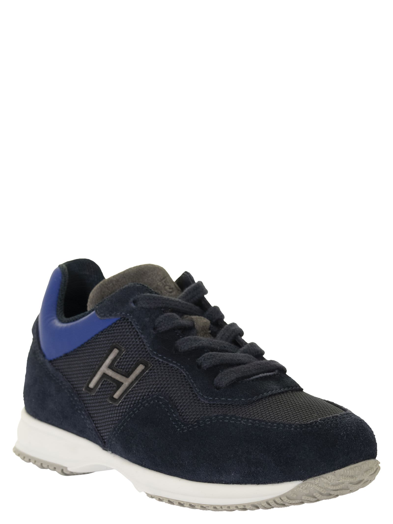 Shop Hogan Interactive - Sneakers In Blue