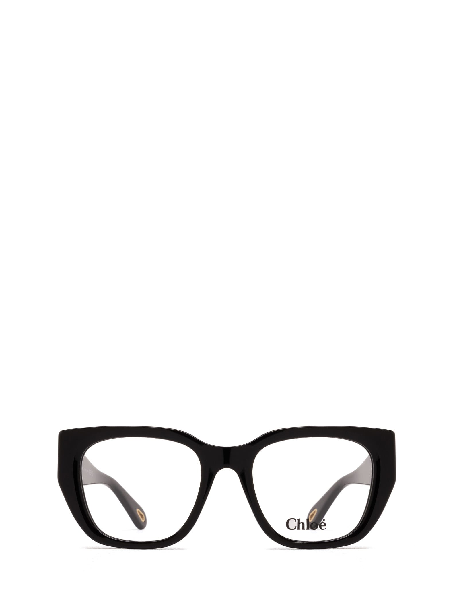 Shop Chloé Ch0238o Black Glasses