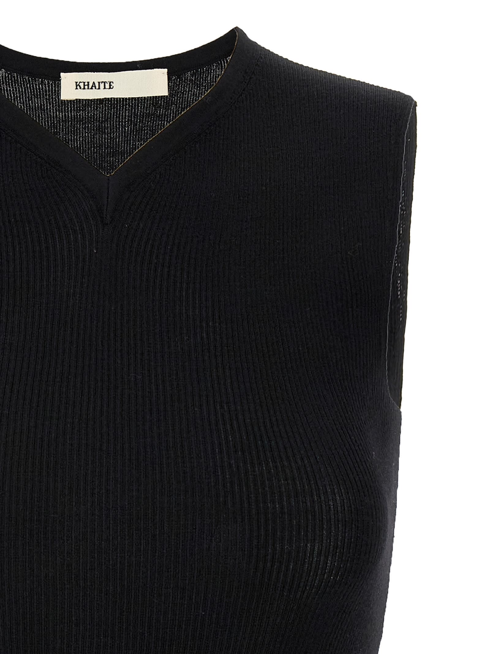 Khaite Renato Top In Black