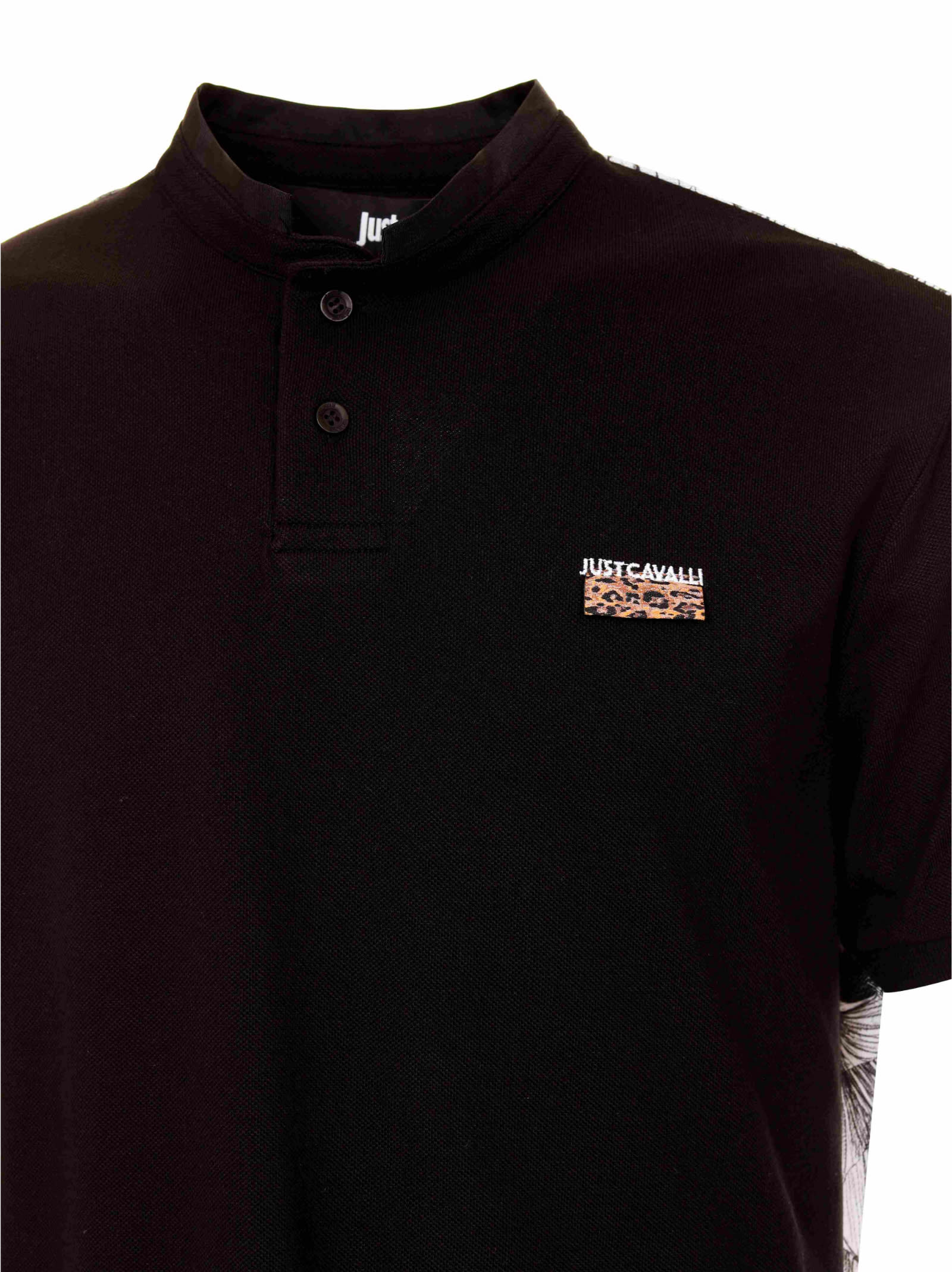 Just Cavalli T-shirt In Black