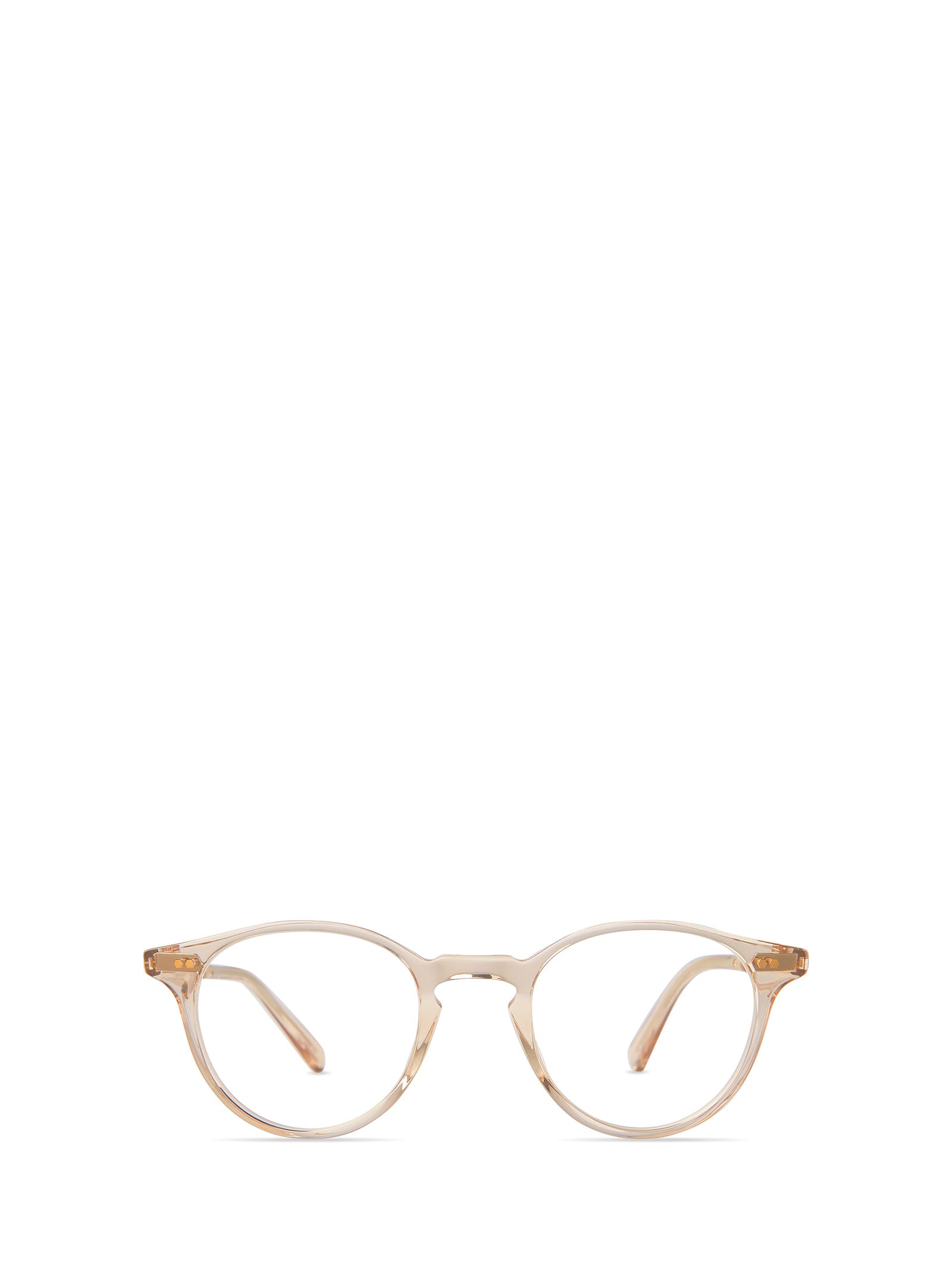 Shop Mr Leight Marmont C Dune-white Gold Glasses