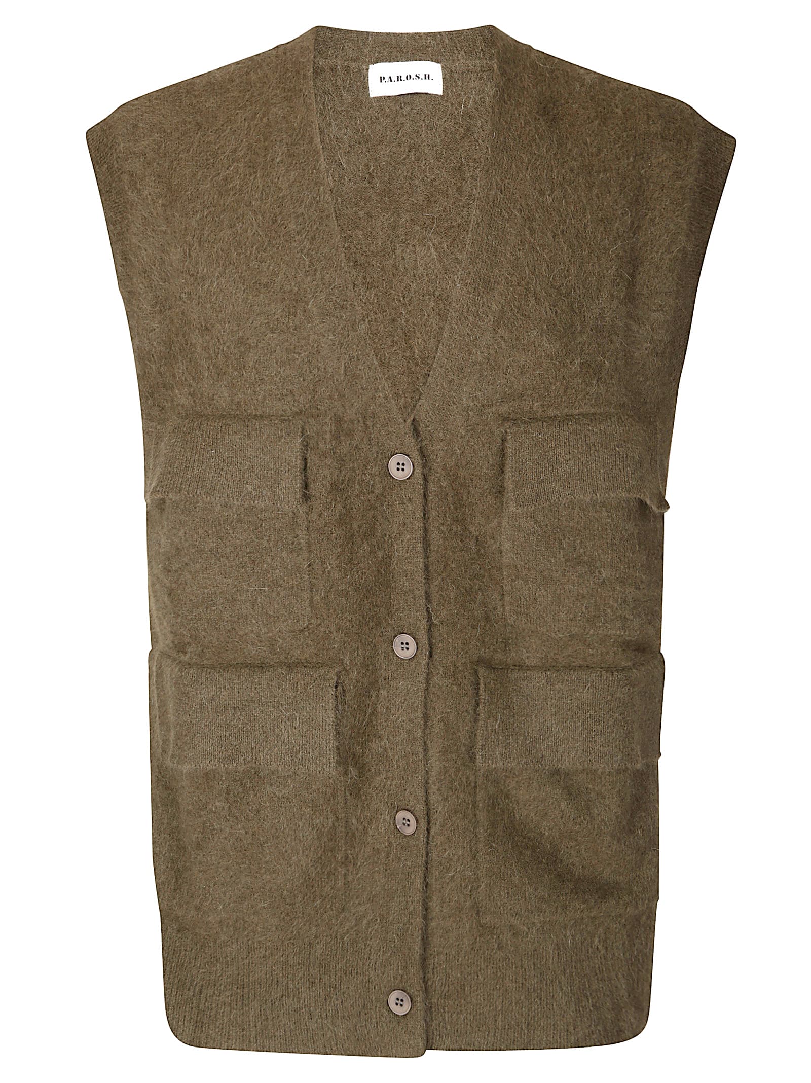 P.a.r.o.s.h Gilet In Green