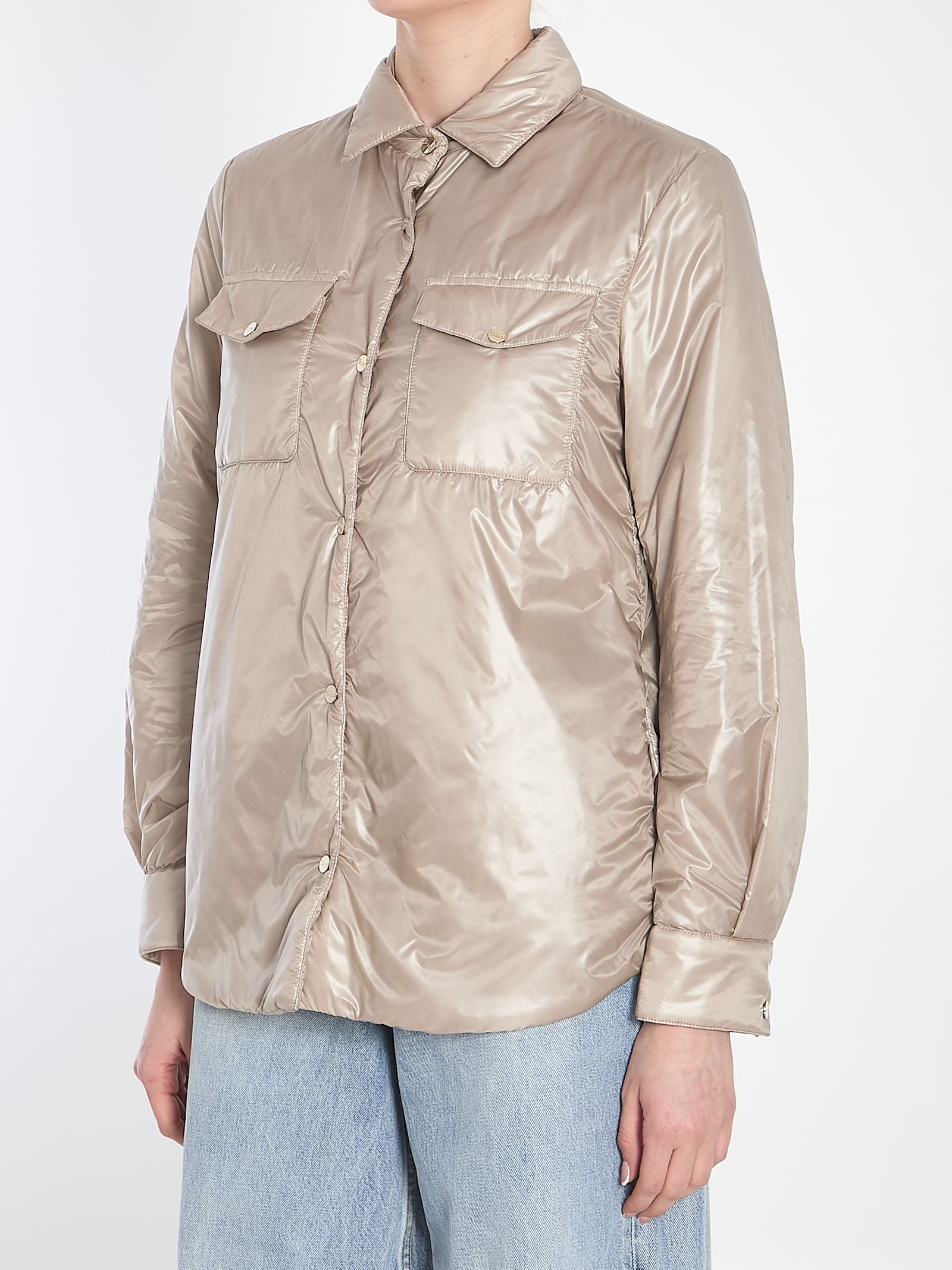 Herno Padded Jacket In Chantilly