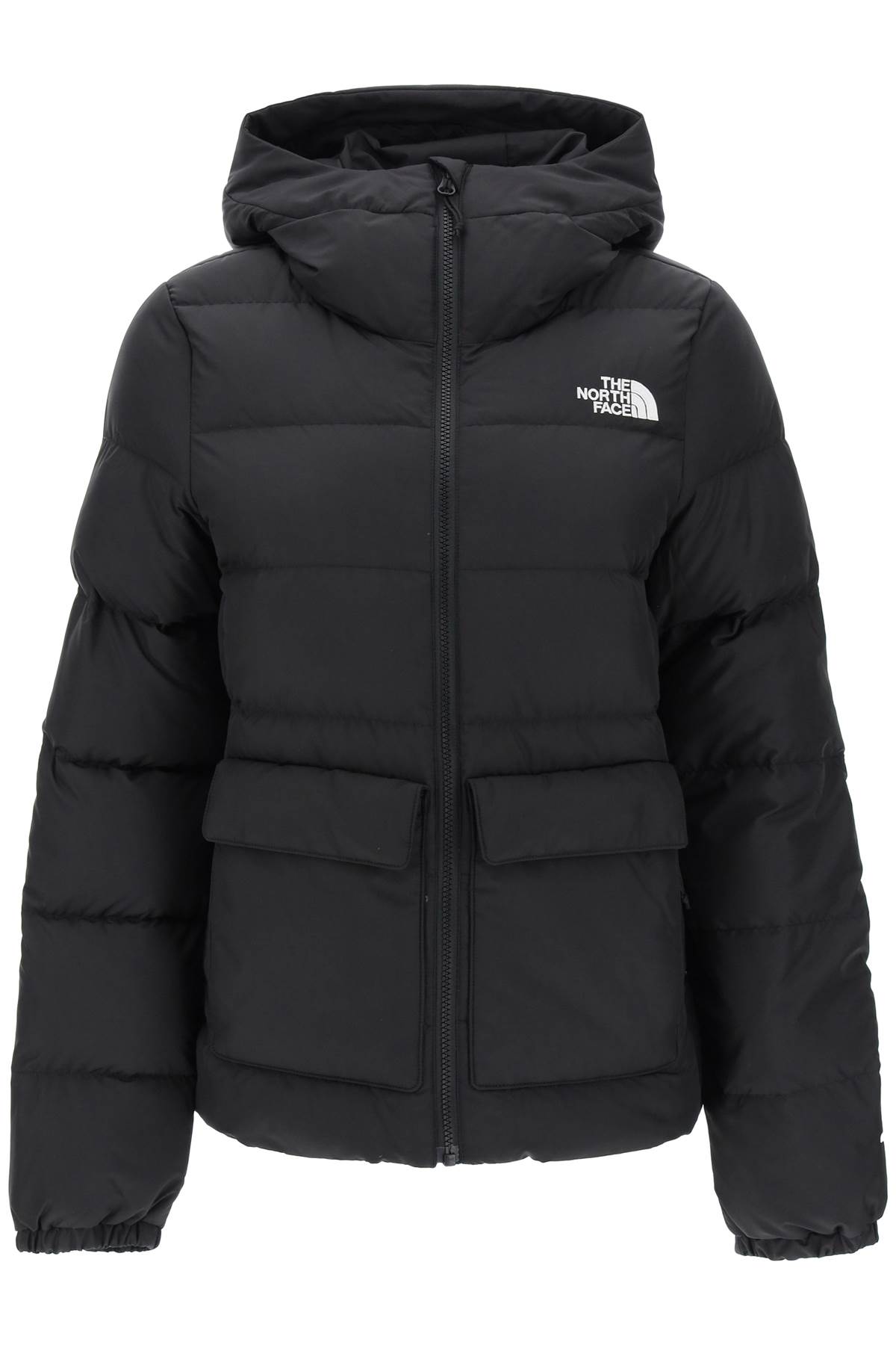Shop The North Face Gotham Lightweight Puffer Jacket In Tnf Black (black)