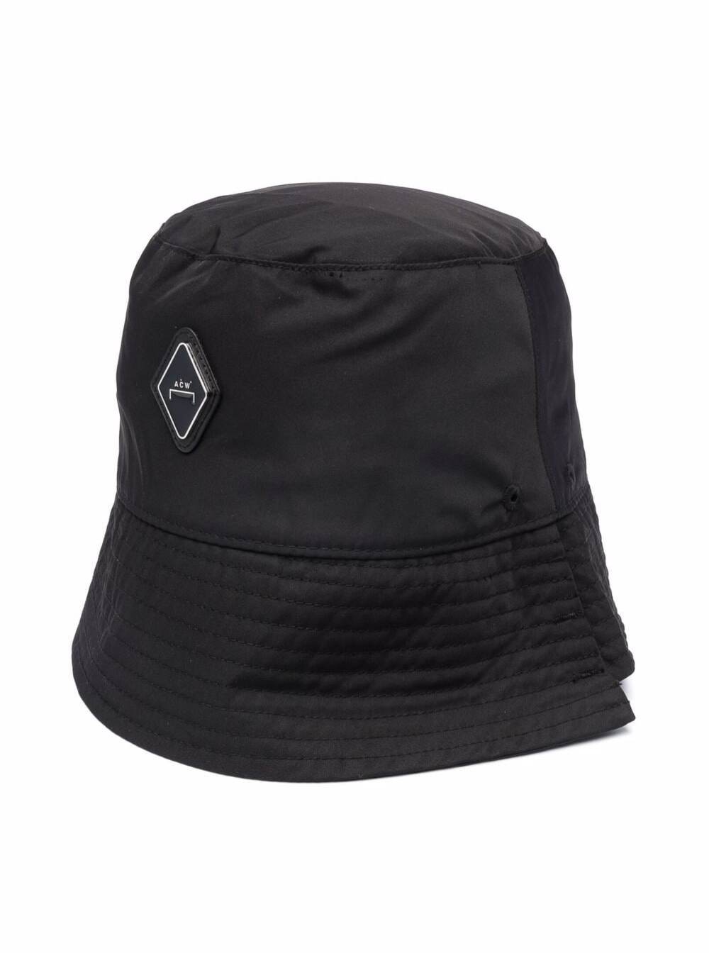 A-COLD-WALL Black Cotton Hat With Logo