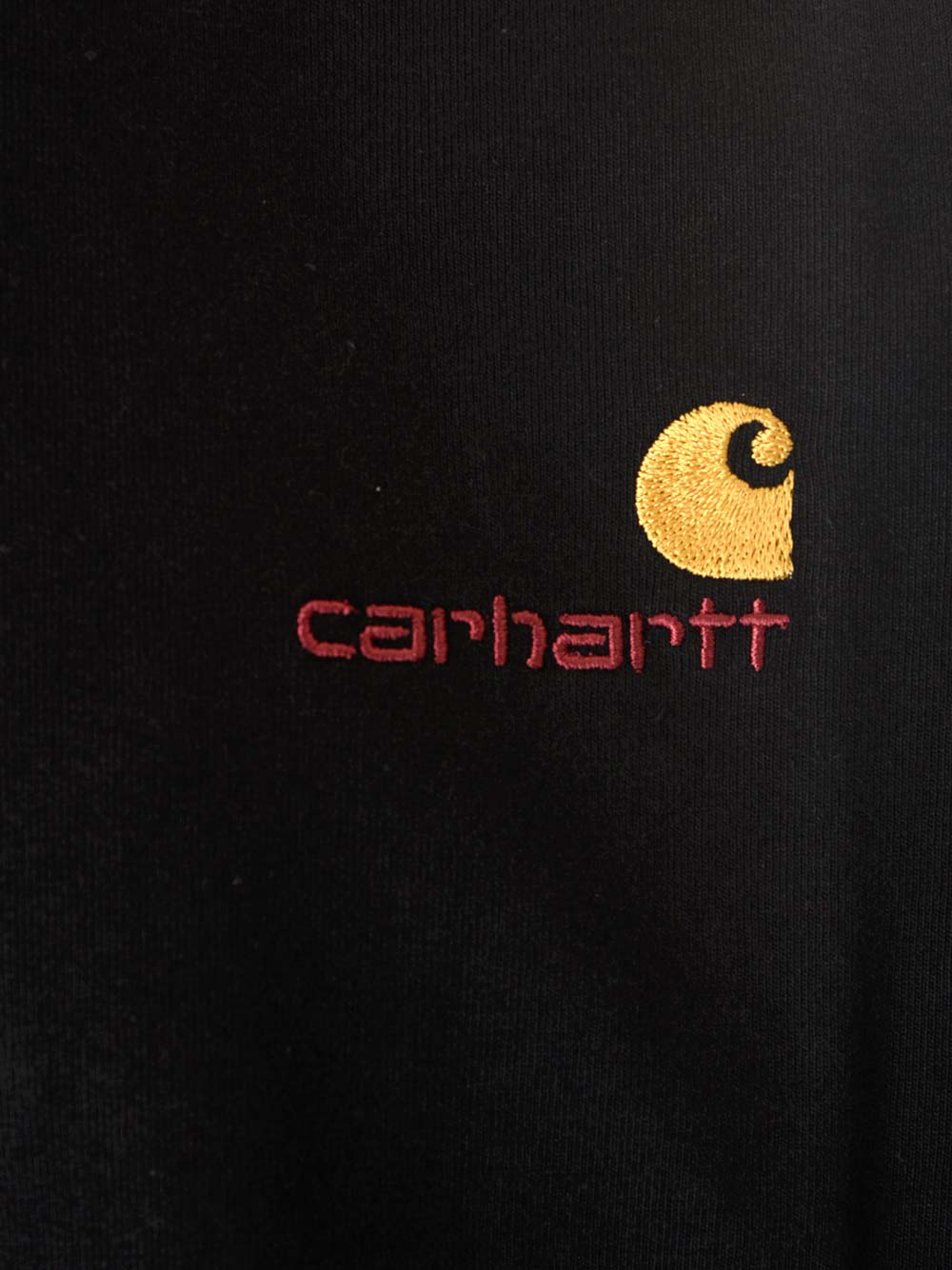 Shop Carhartt T-shirt With Mini Logo In Black