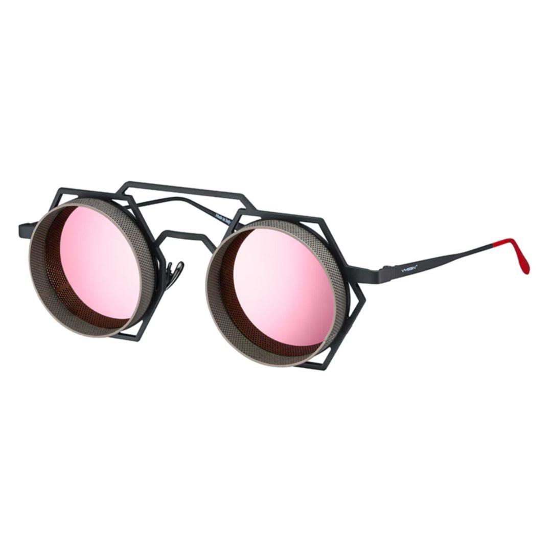 Vysen Sunglasses Nikky Nk-3 In Black Matte & Silver Matt