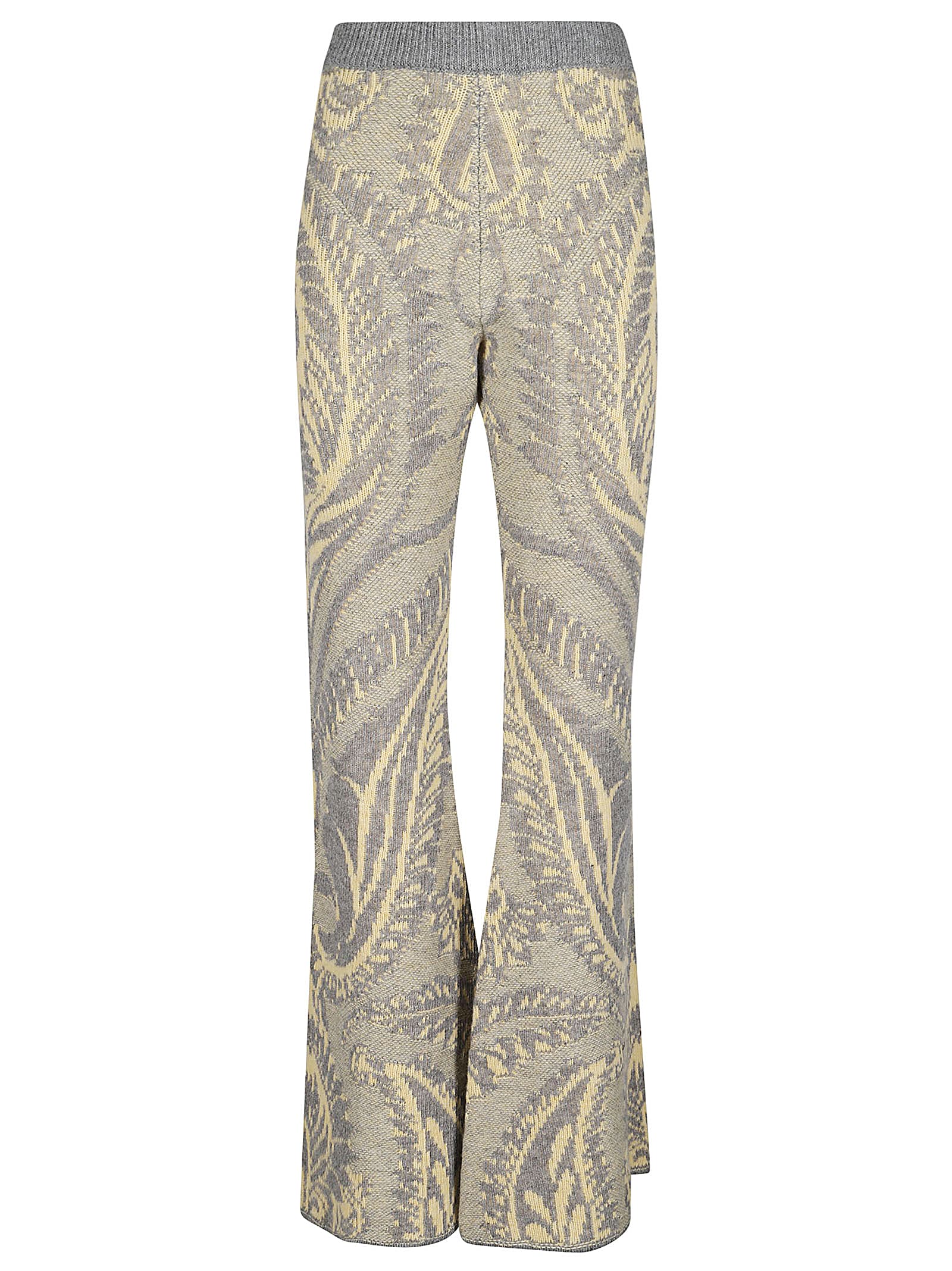 Shop Etro Pant In Grigio Fantasia