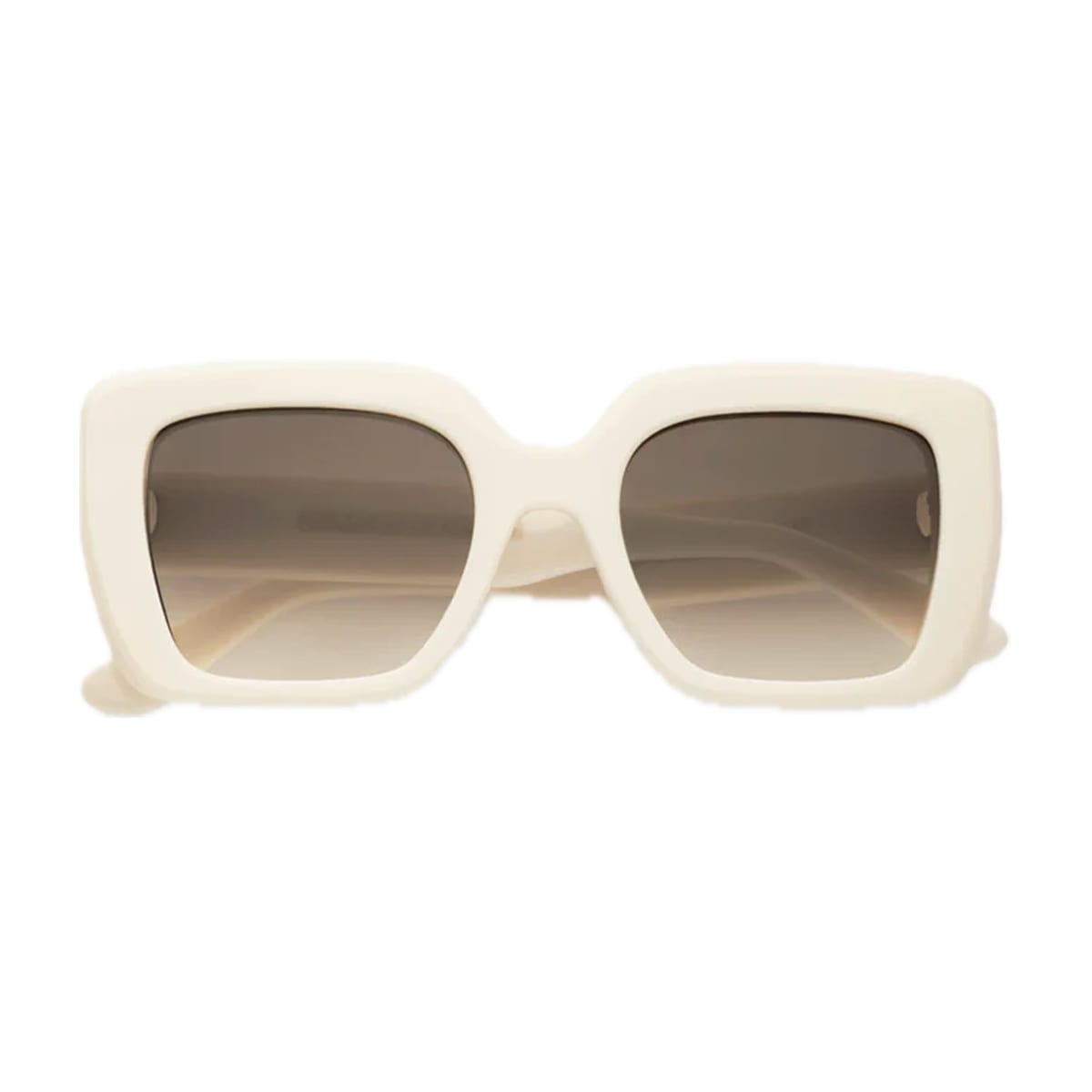 Emmanuelle Khanh Emmanuel Kahn Foxy 201 Malibu Avorio Sunglasses In Neutral