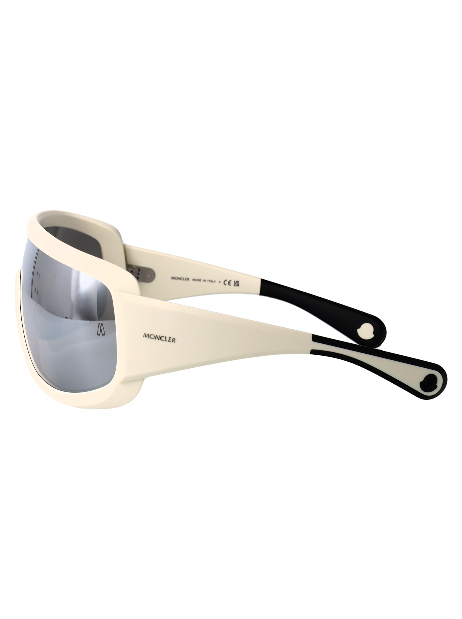 Moncler Matte Butter Injectate Sunglasses In Gray