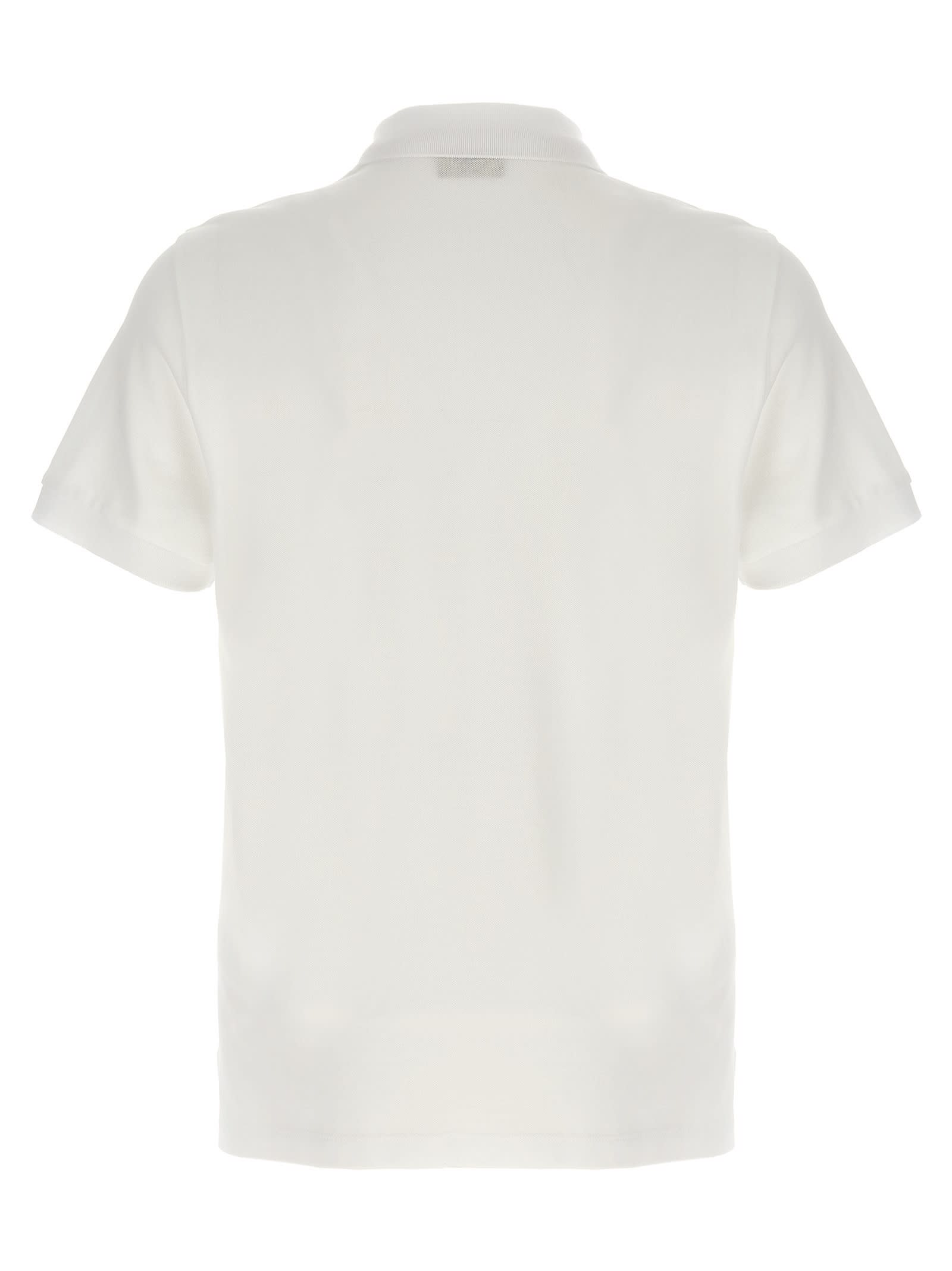 Fendi Ff Polo Shirt In Neutral