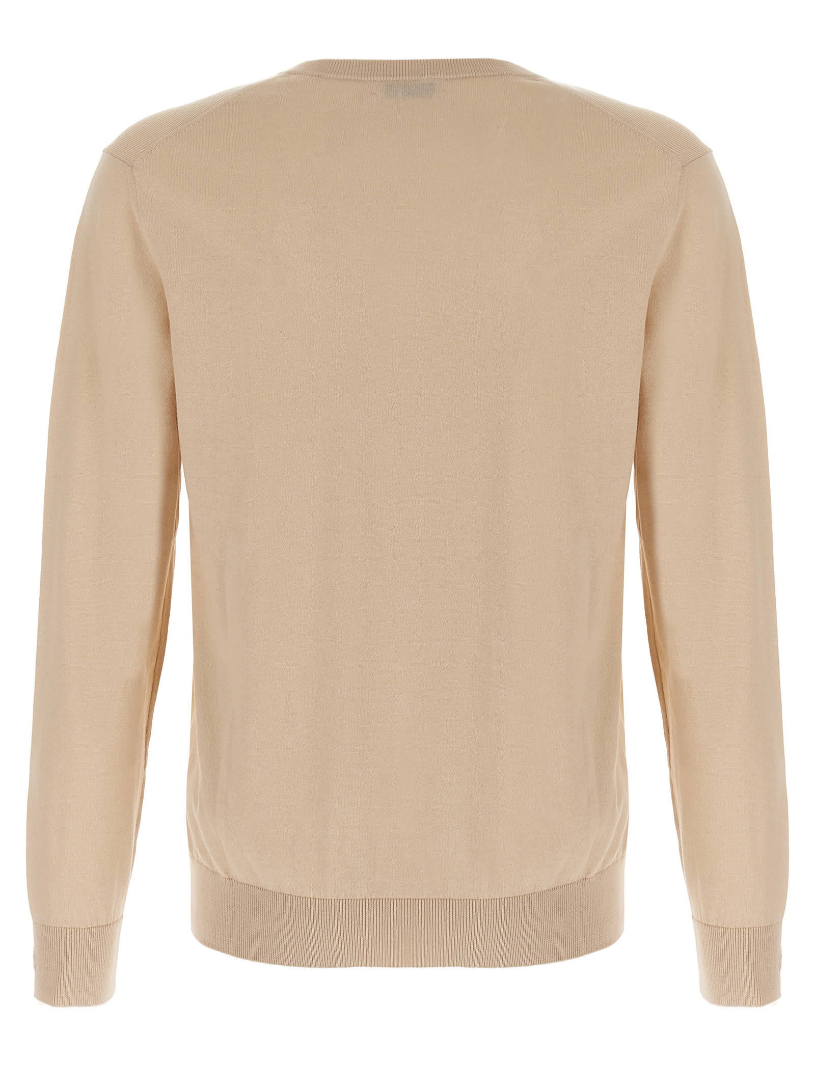 Ballantyne Argyle Sweater In Beige