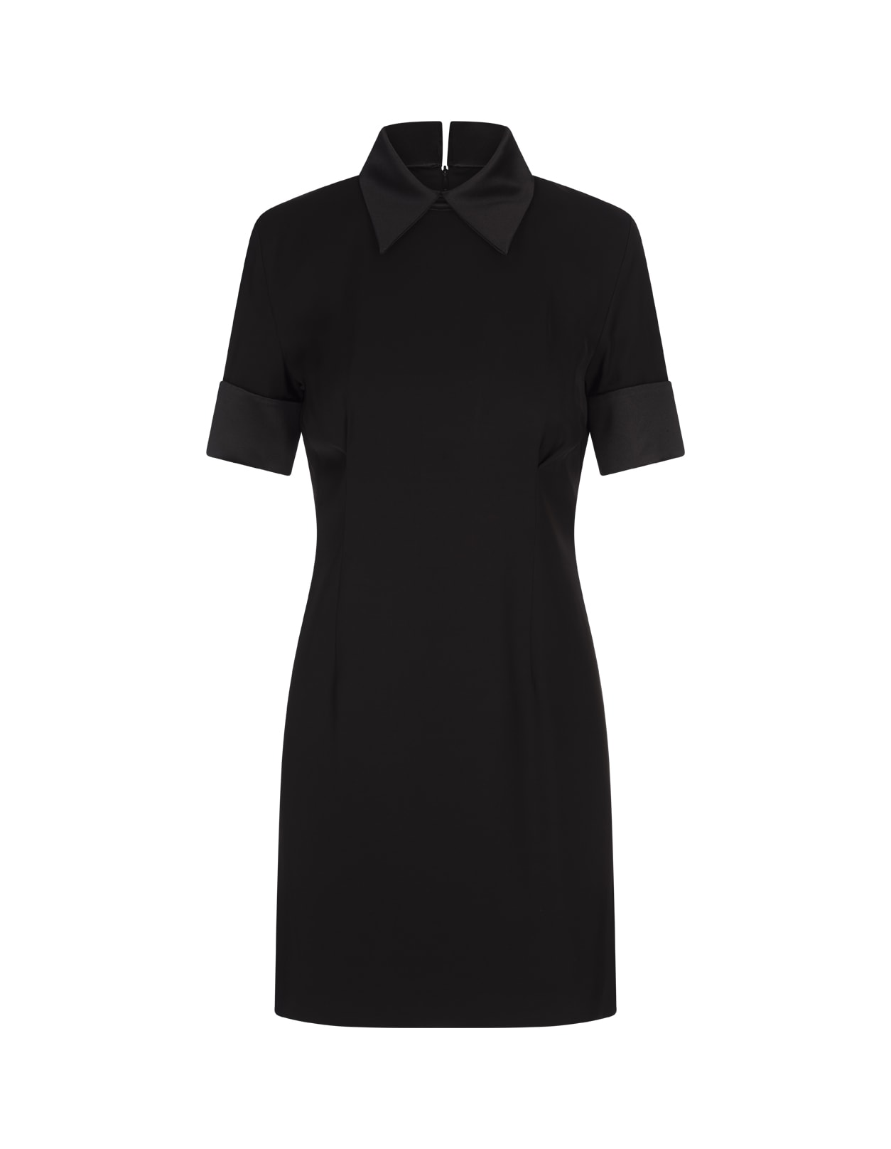 Black Cipro Mini Dress