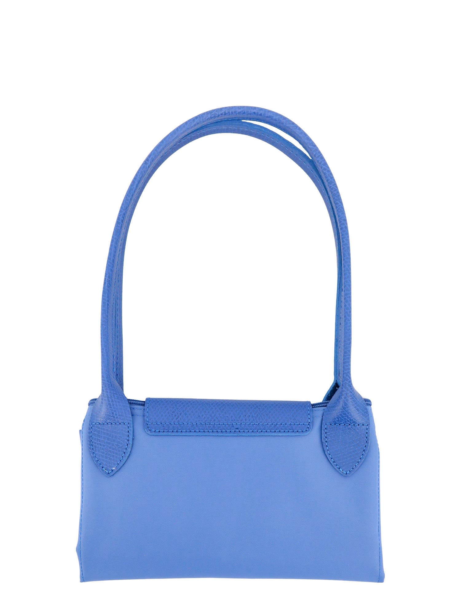 Shop Longchamp Le Pliage Shoulder Bag In Bleuet