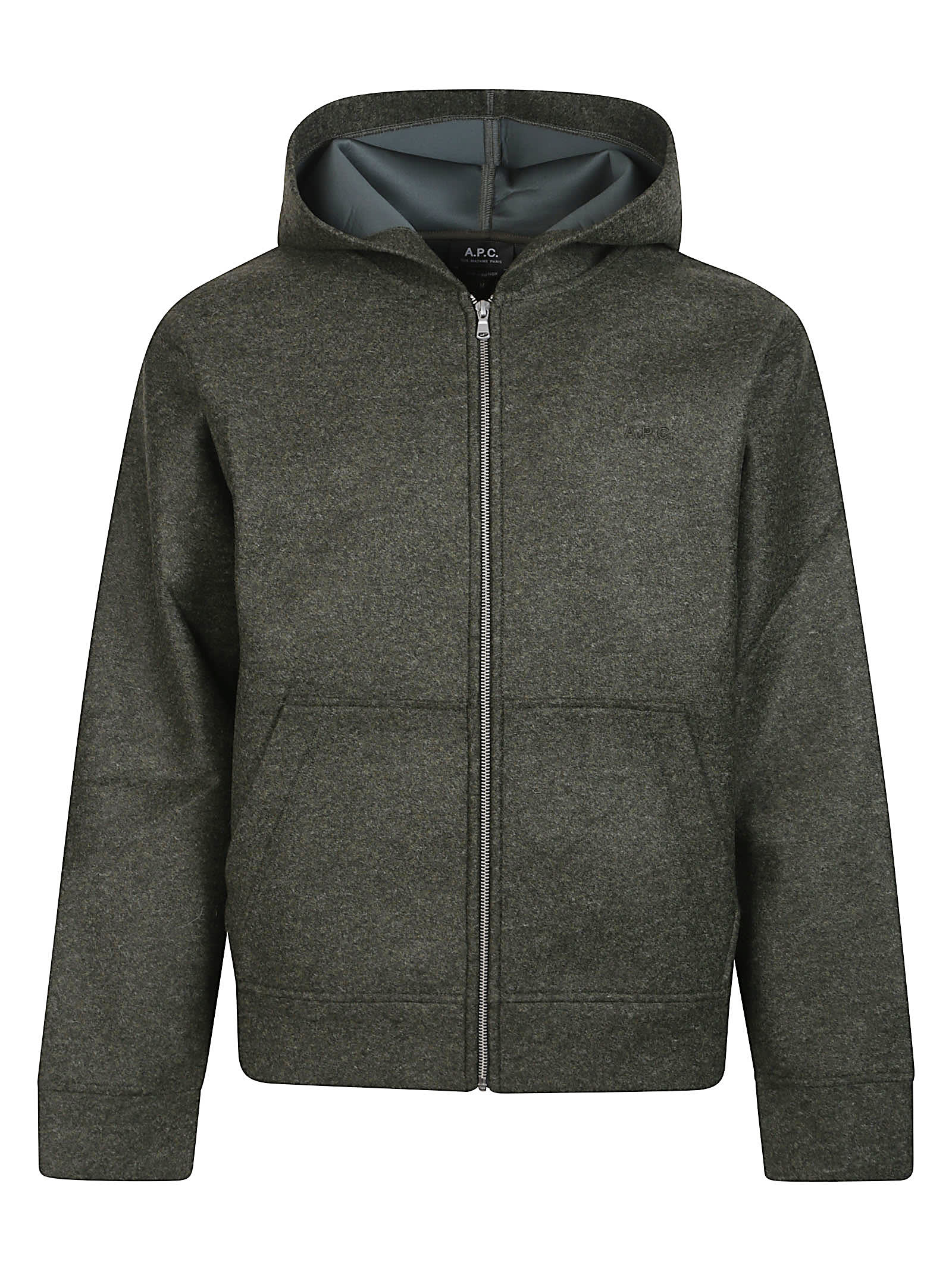 Apc Sweatshirt A. P.c. Men Color Green In Gray