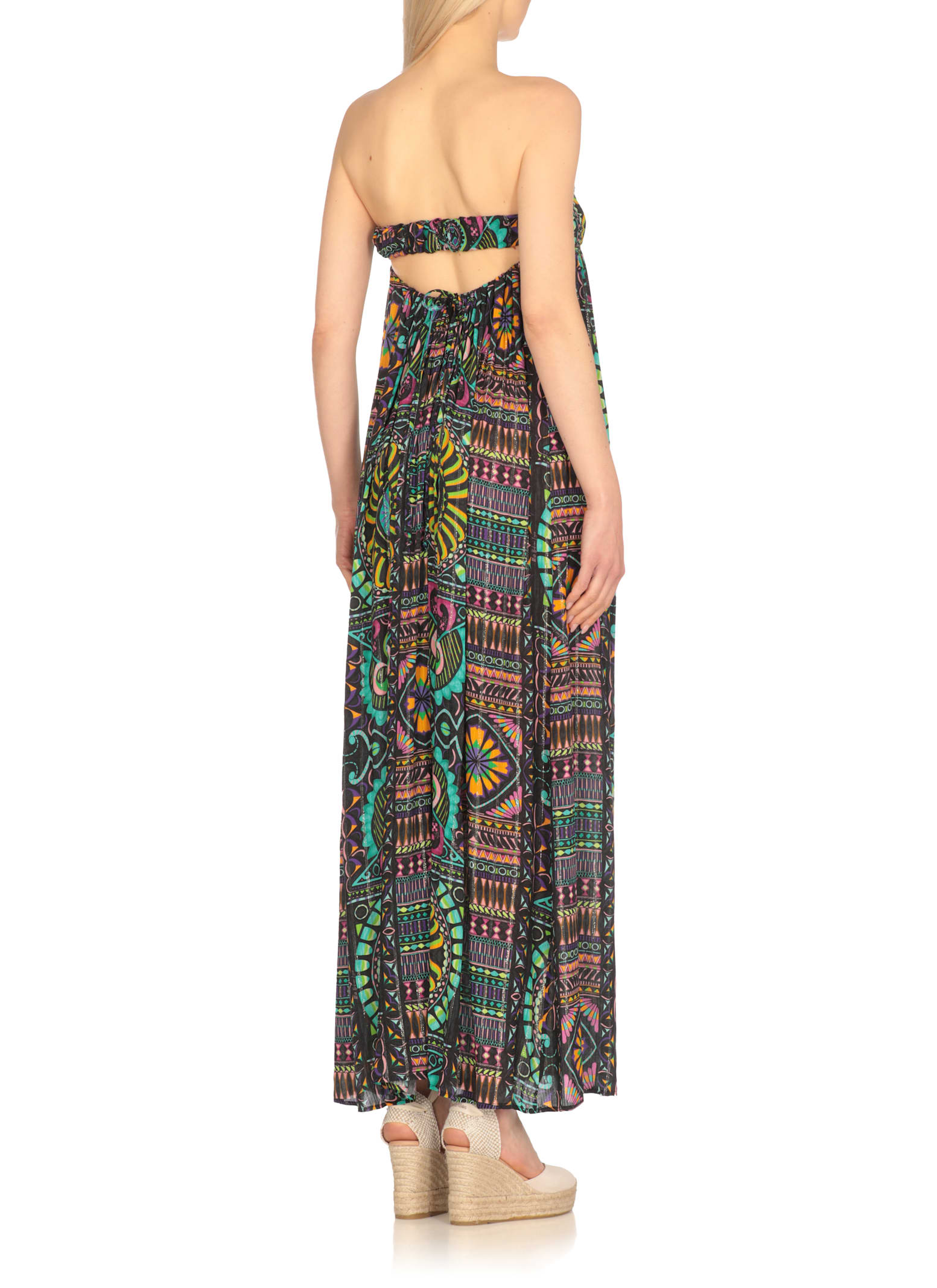 Miss Bikini Black Viscose Dress